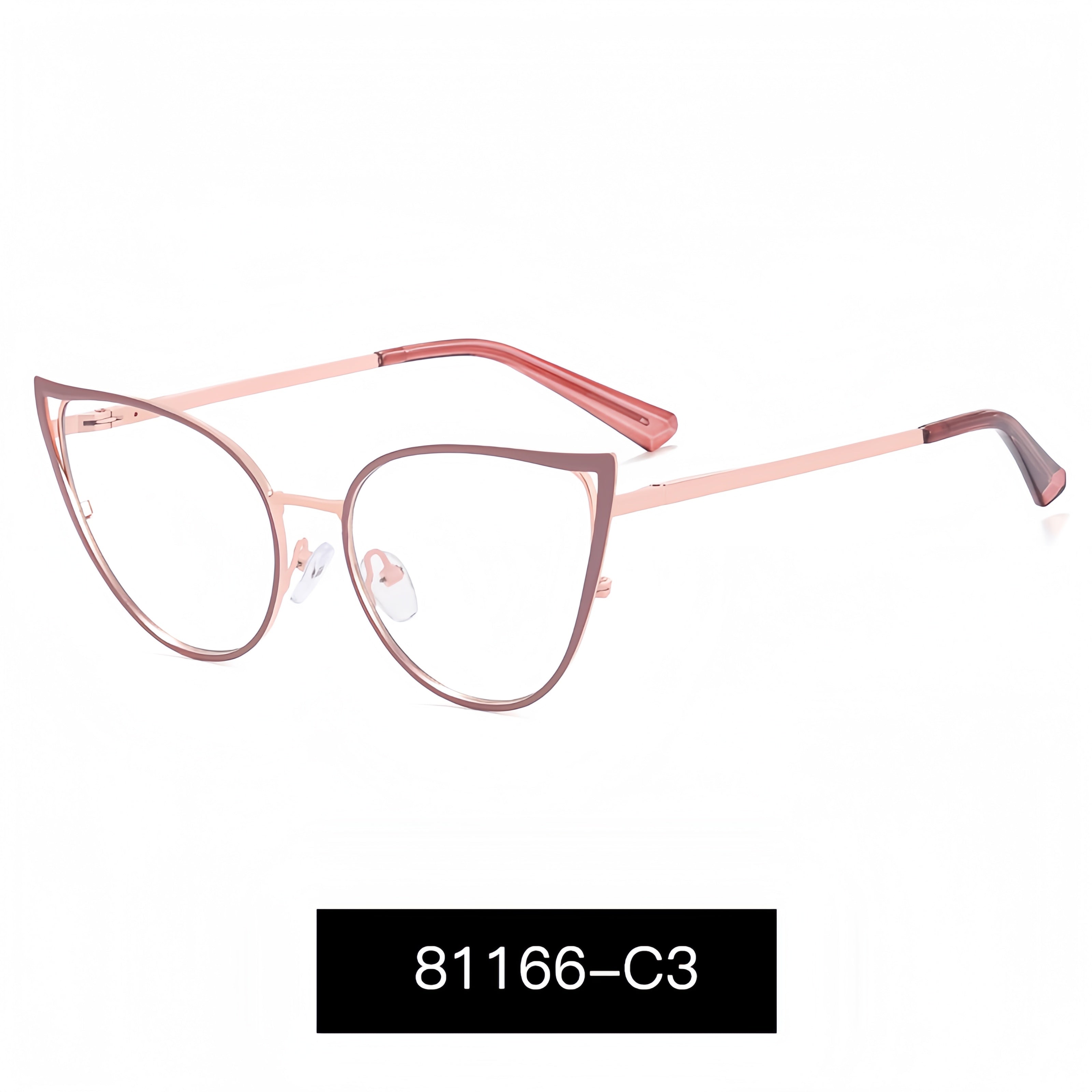 Women's casual cat eyeglass frame
