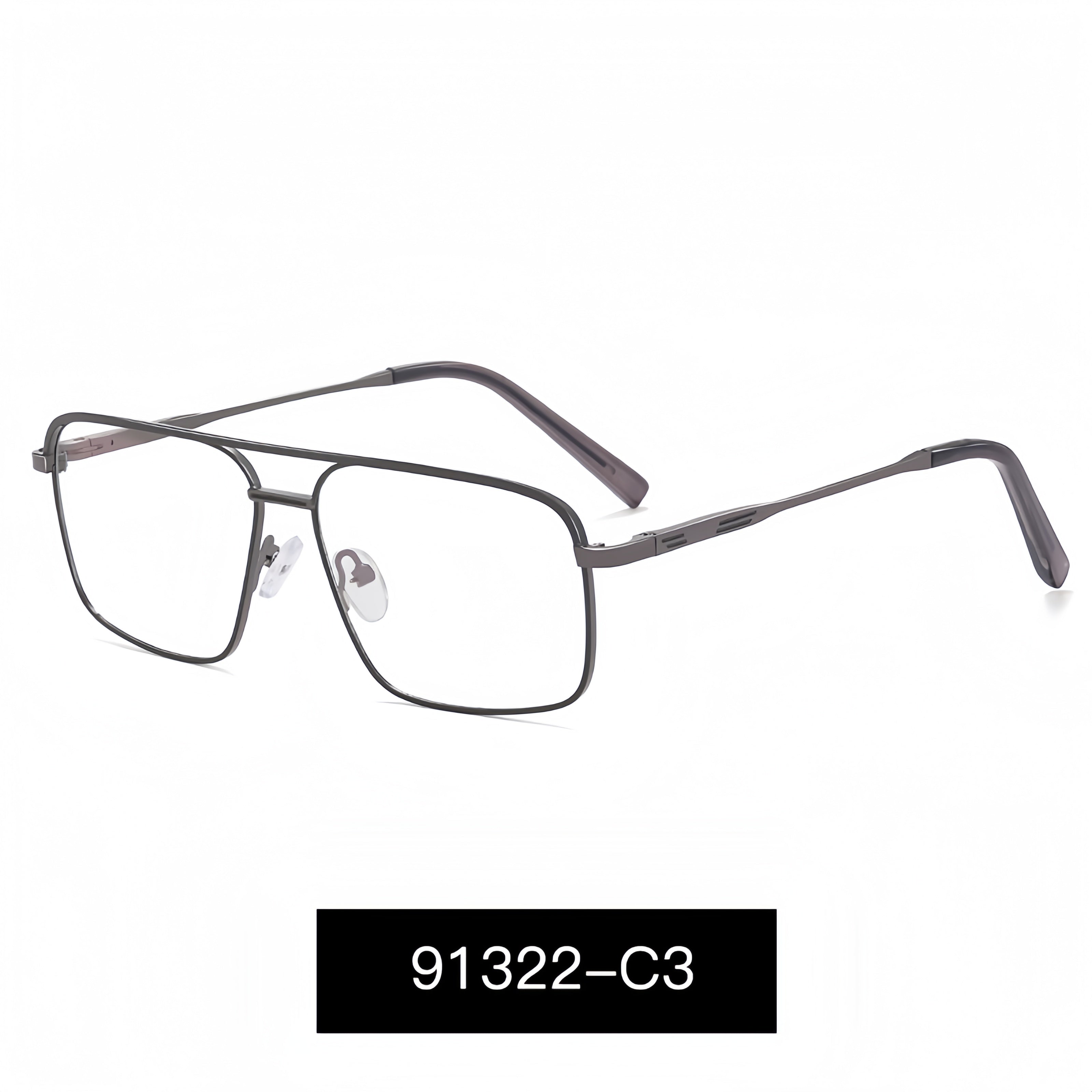 Men's Double Bridge Glasses Frames