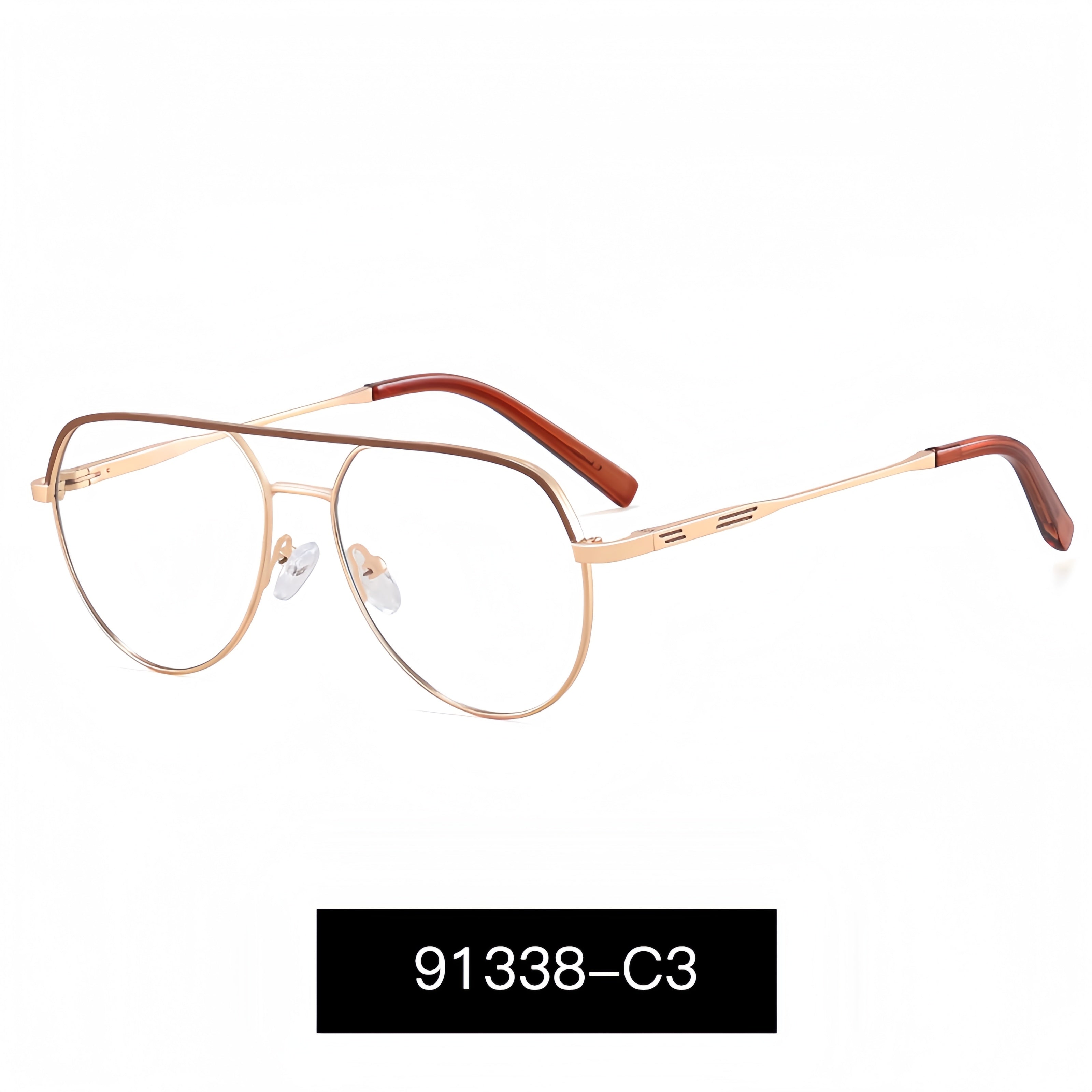 Modern Thin Metal Eyeglass Frames