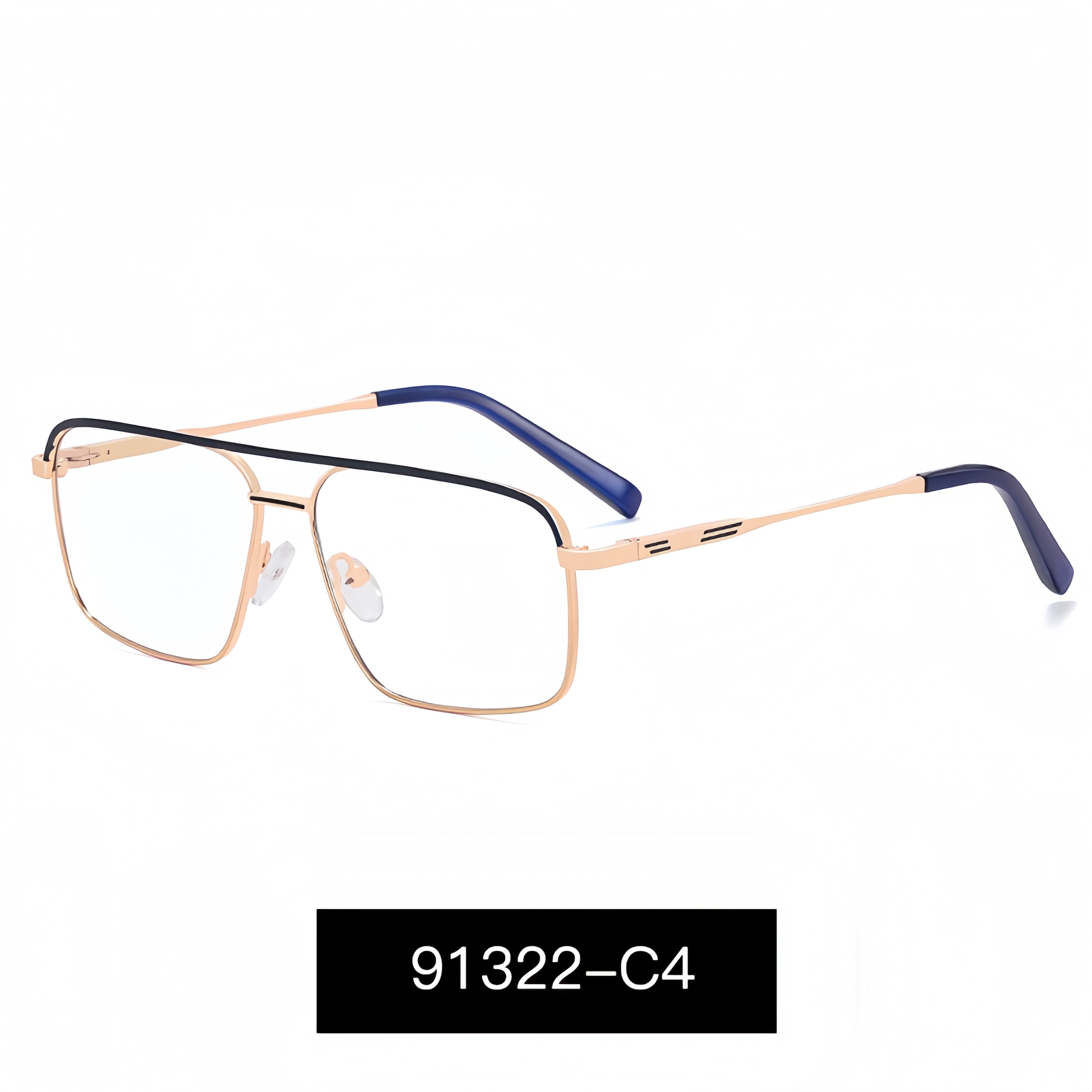 Men's Double Bridge Glasses Frames