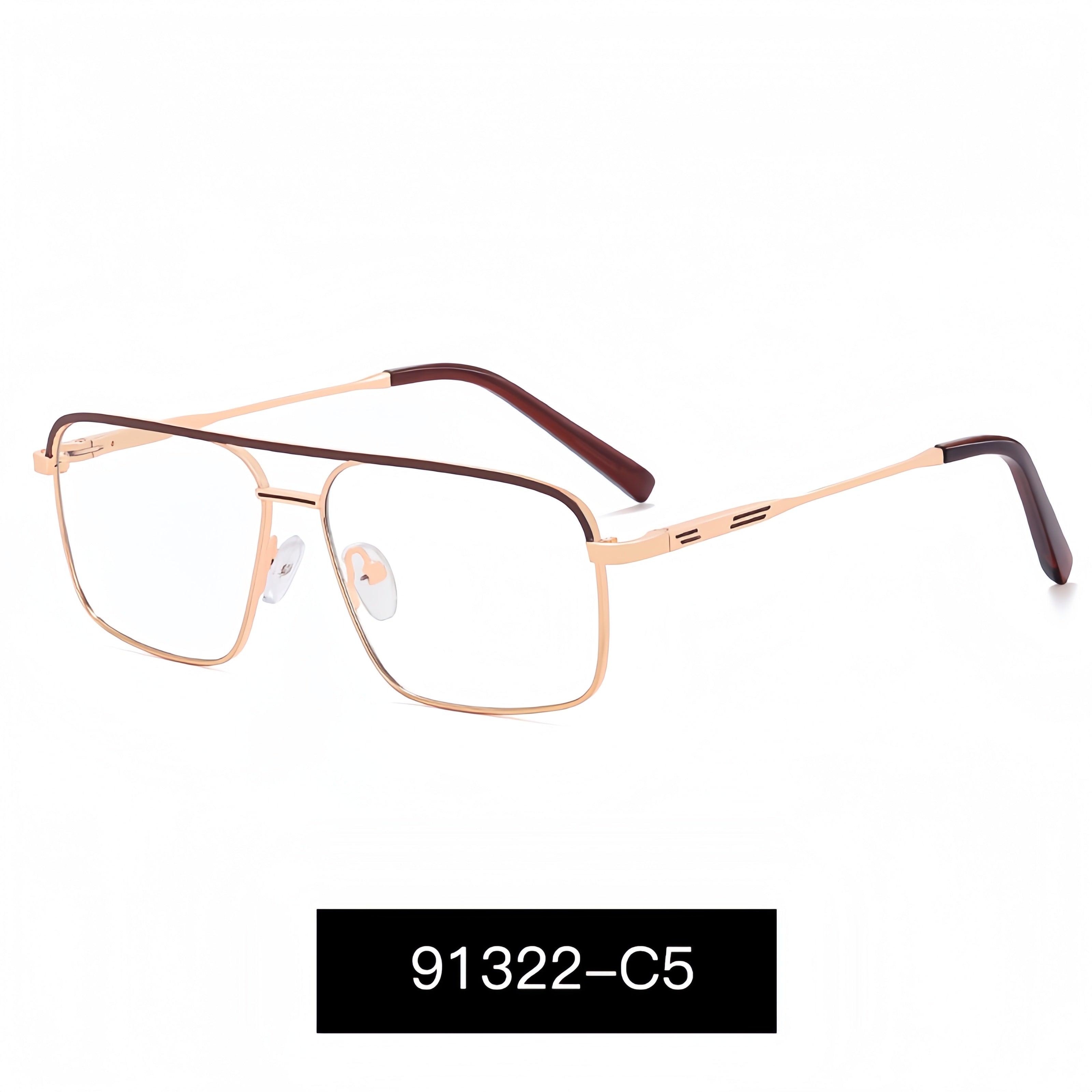 Men's Double Bridge Glasses Frames