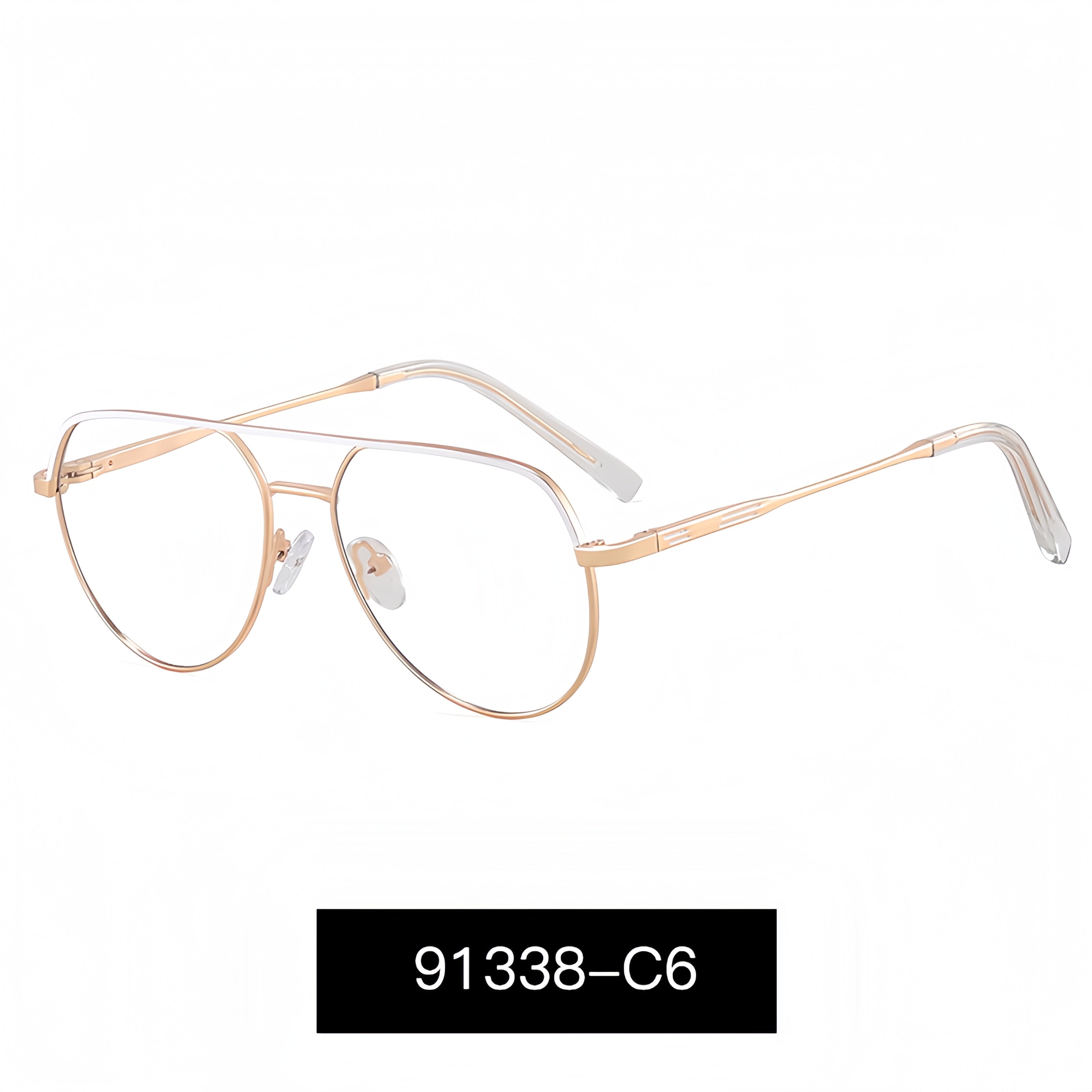 Modern Thin Metal Eyeglass Frames