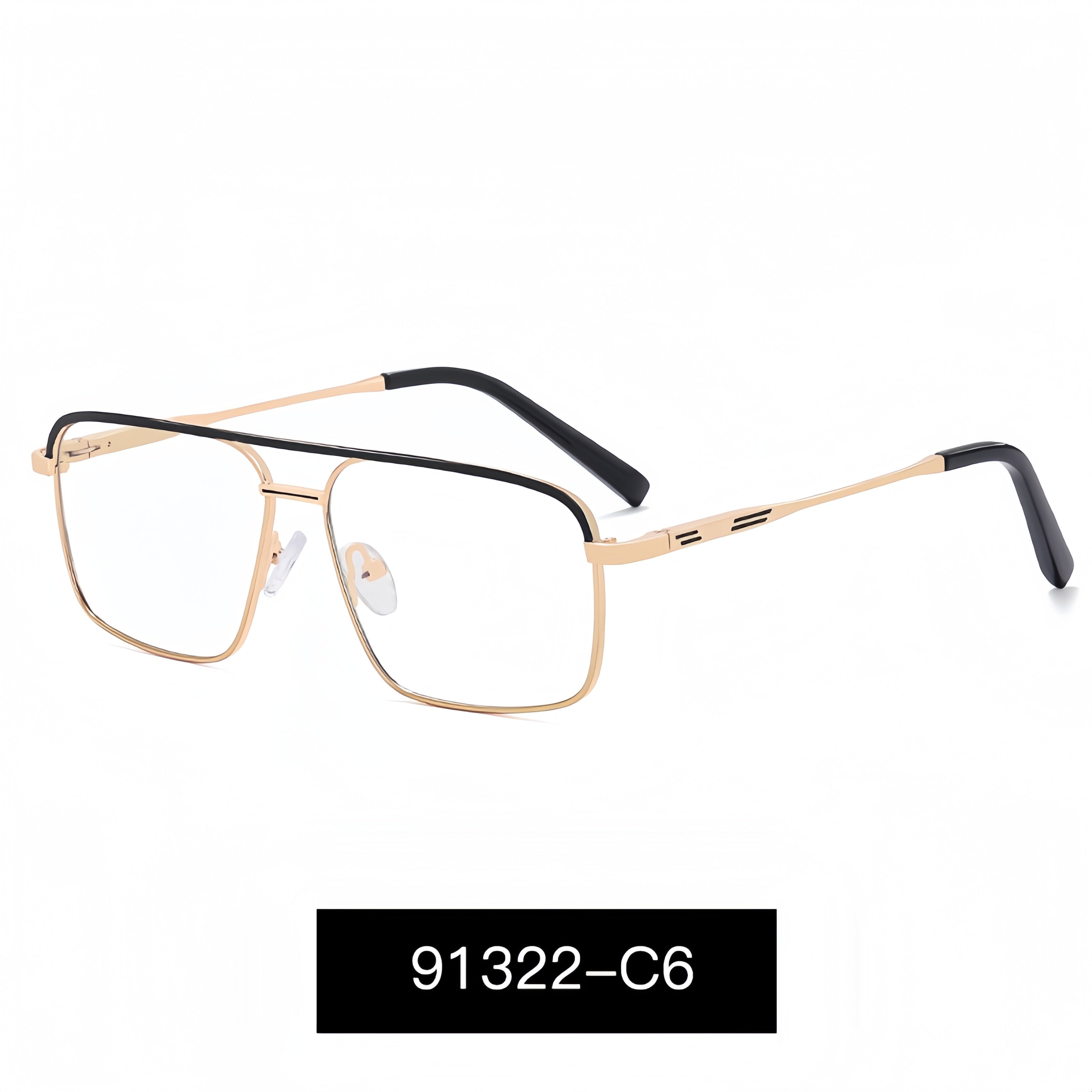 Men's Double Bridge Glasses Frames