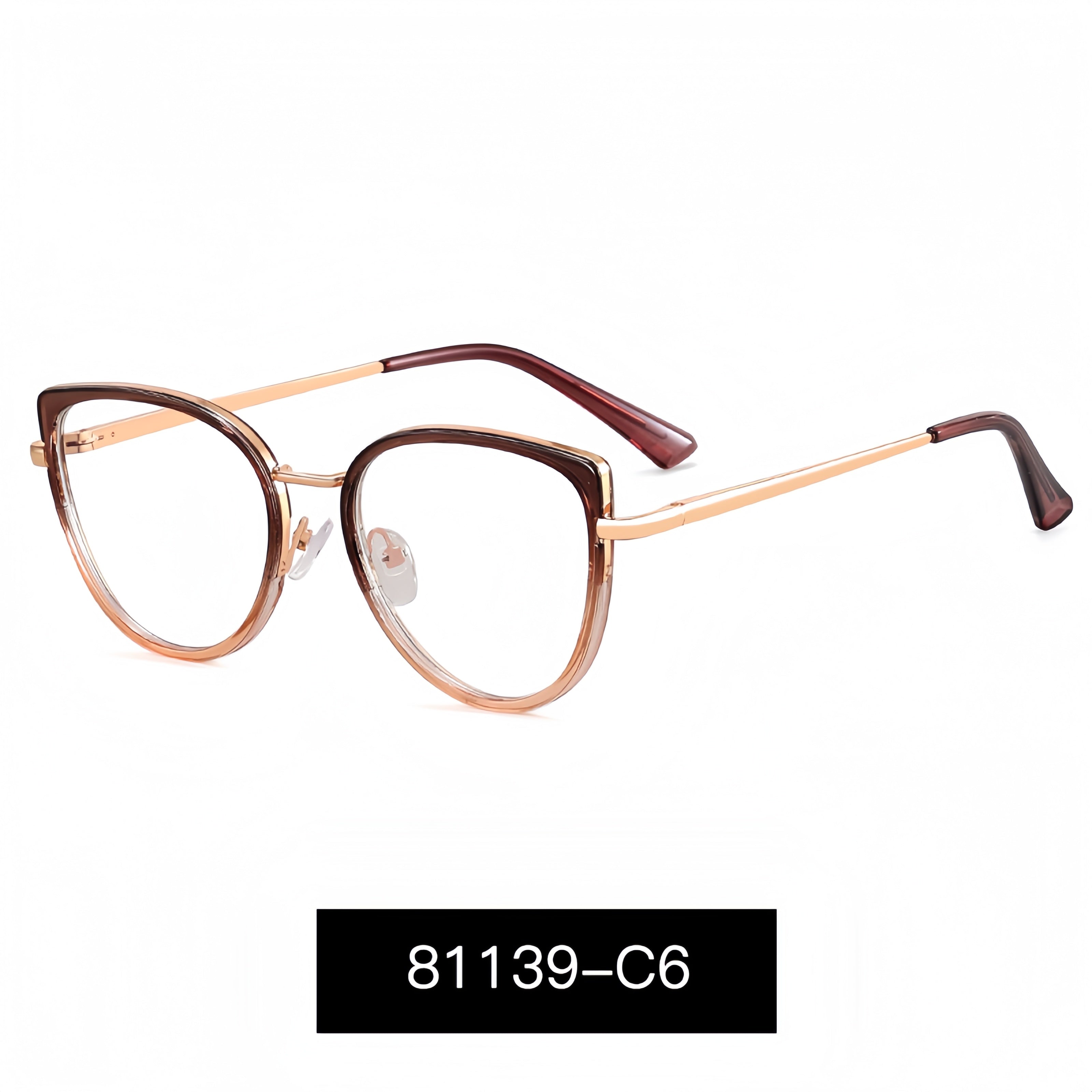 Women's TR90 Gradient Color Eyeglass Frame