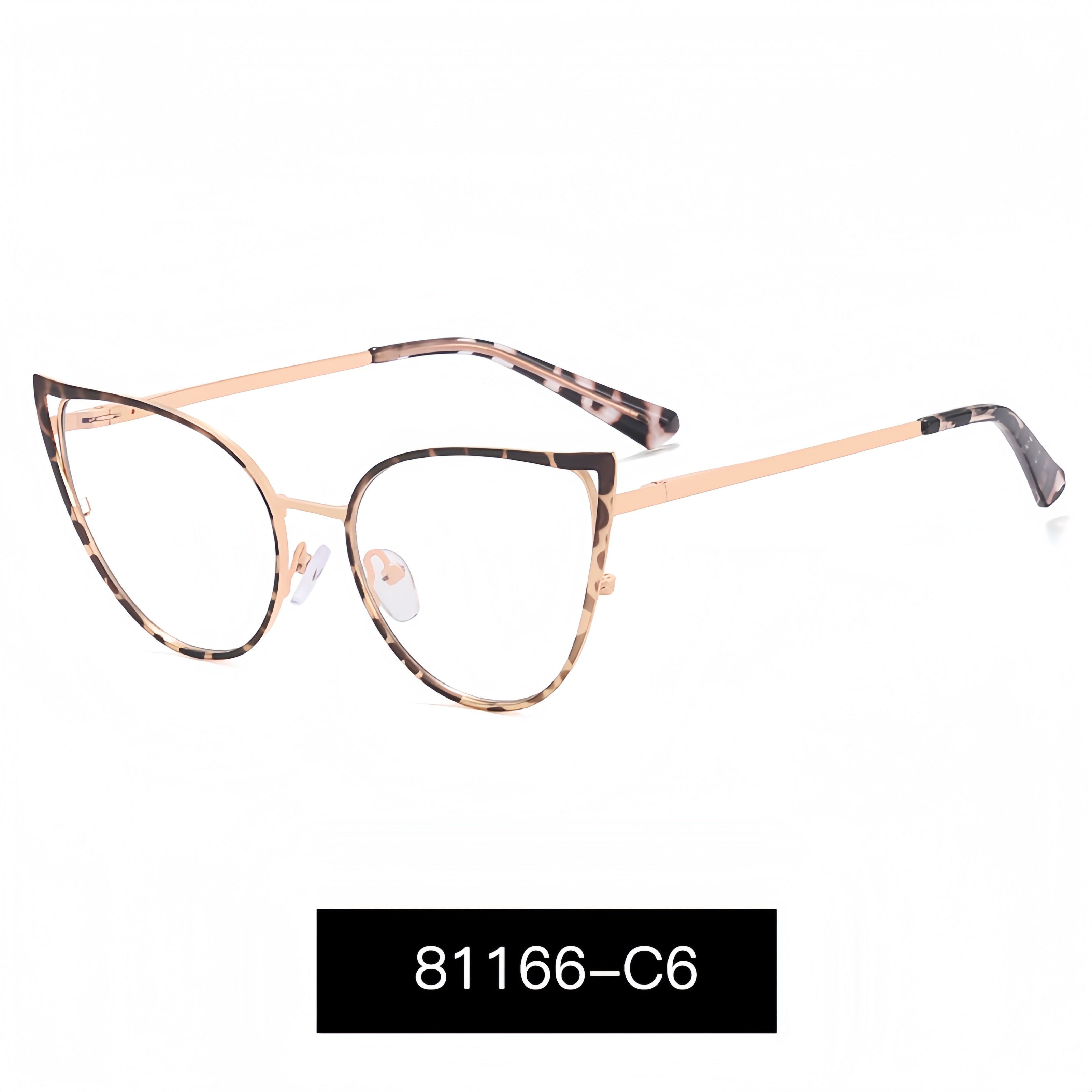 Women's casual cat eyeglass frame