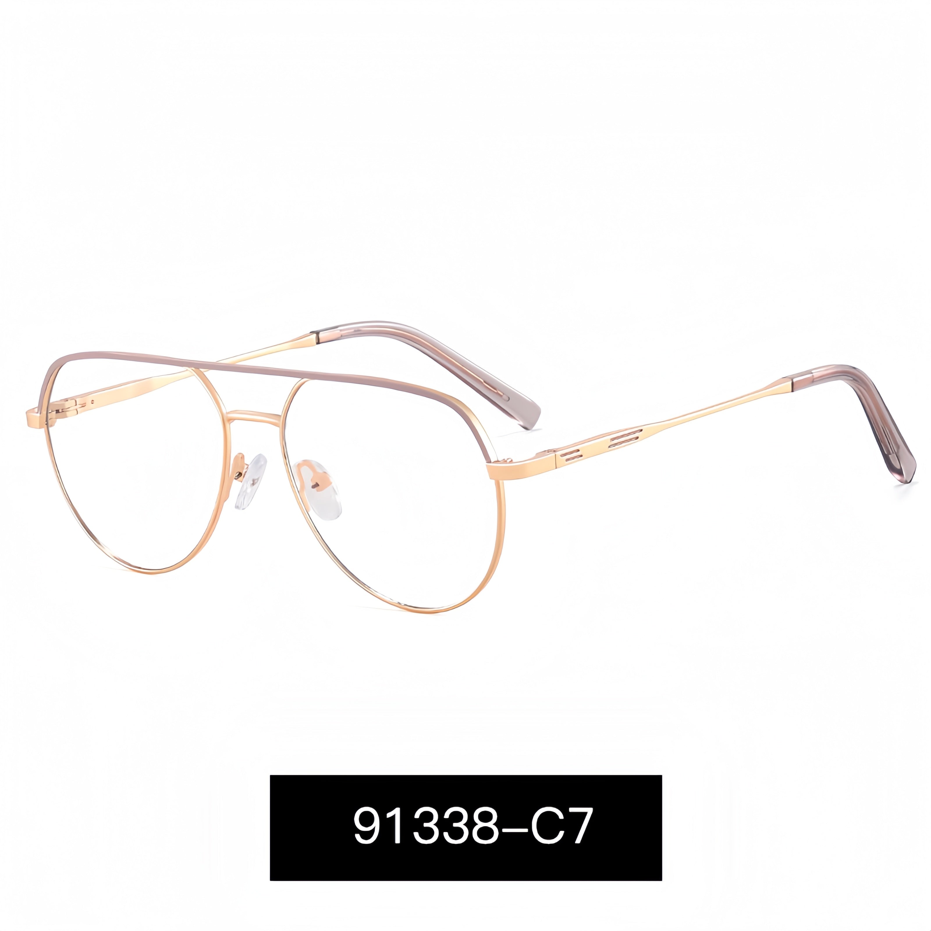 Modern Thin Metal Eyeglass Frames