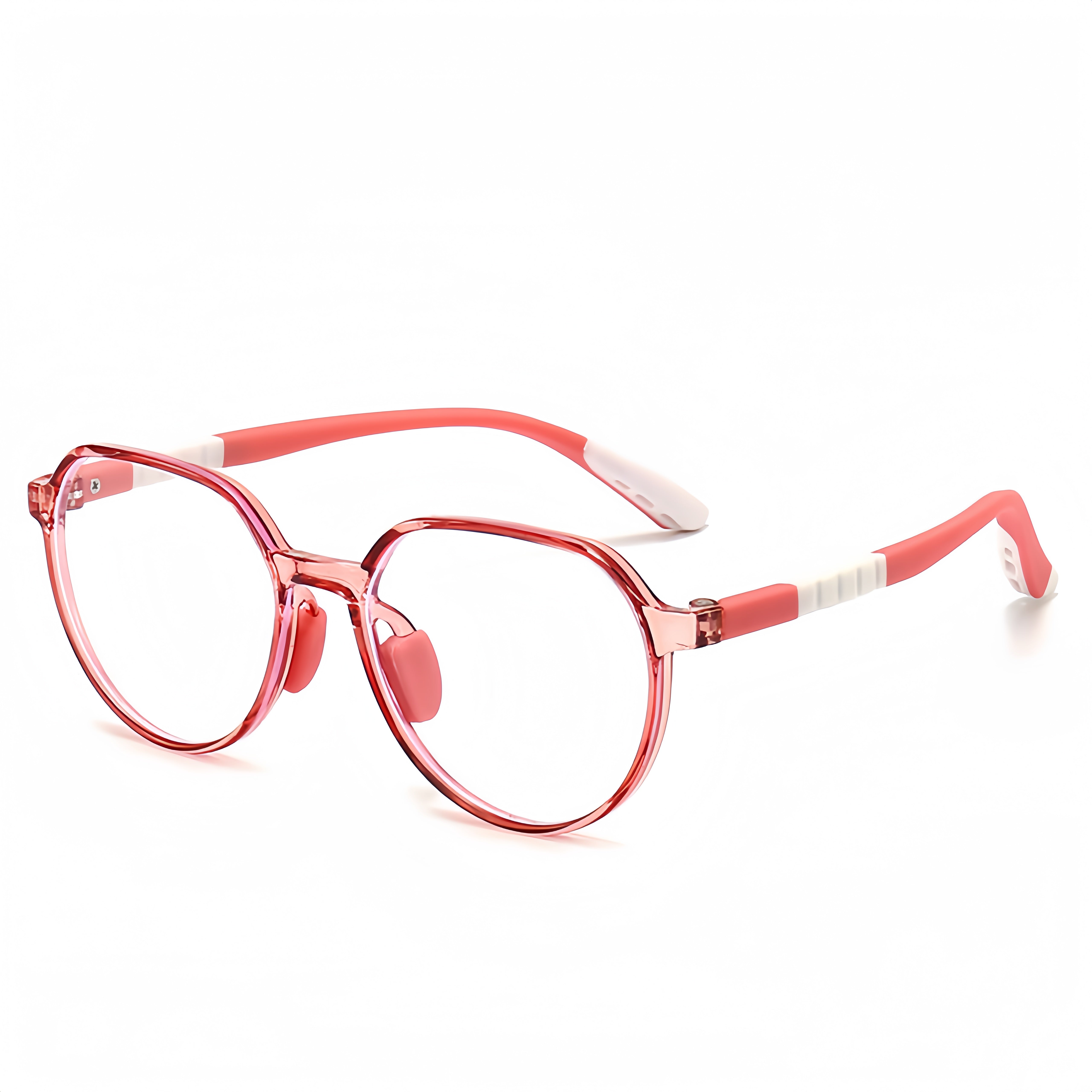 Geometric TR90 Glasses for Teens
