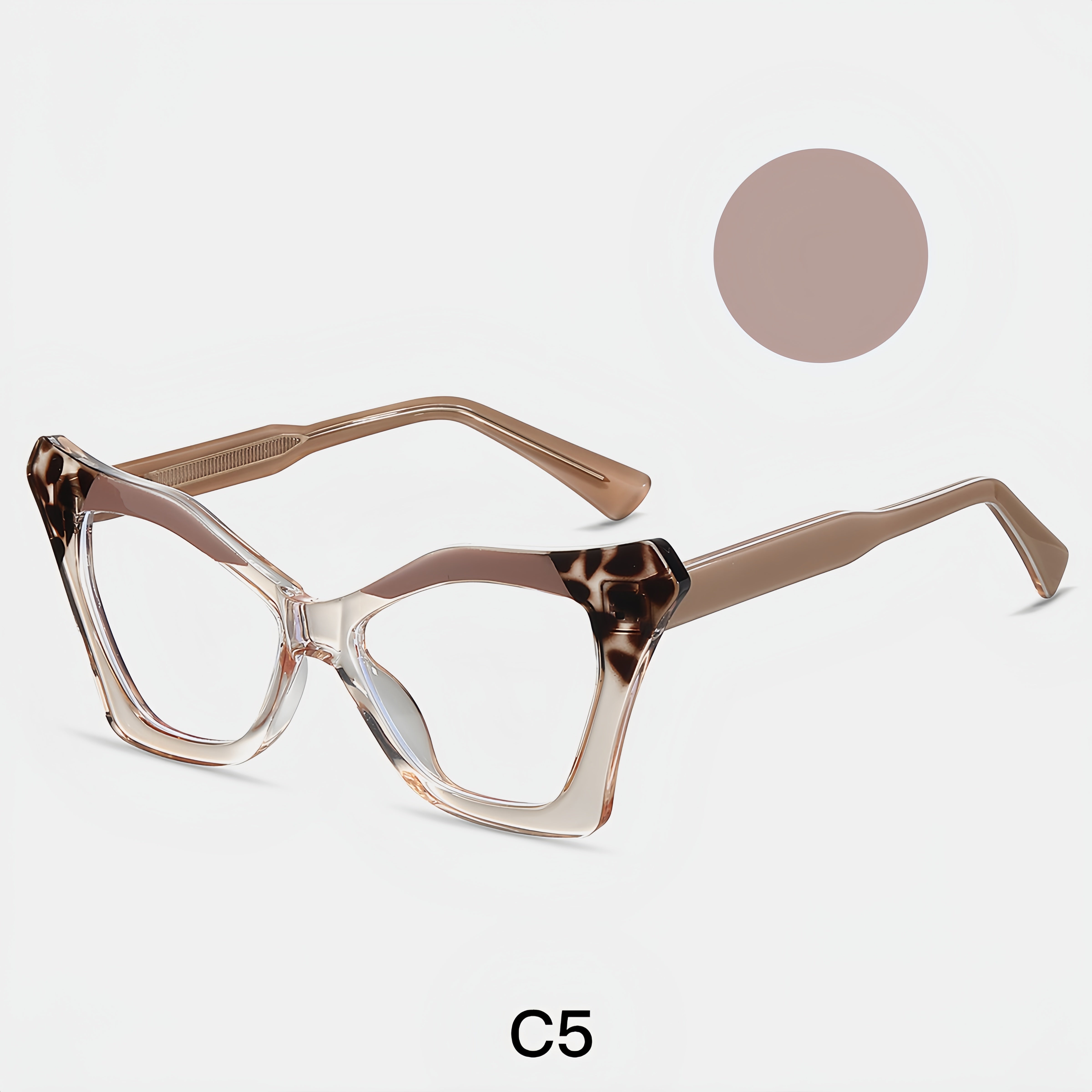 Women's TR90 Square Eyeglass Frames