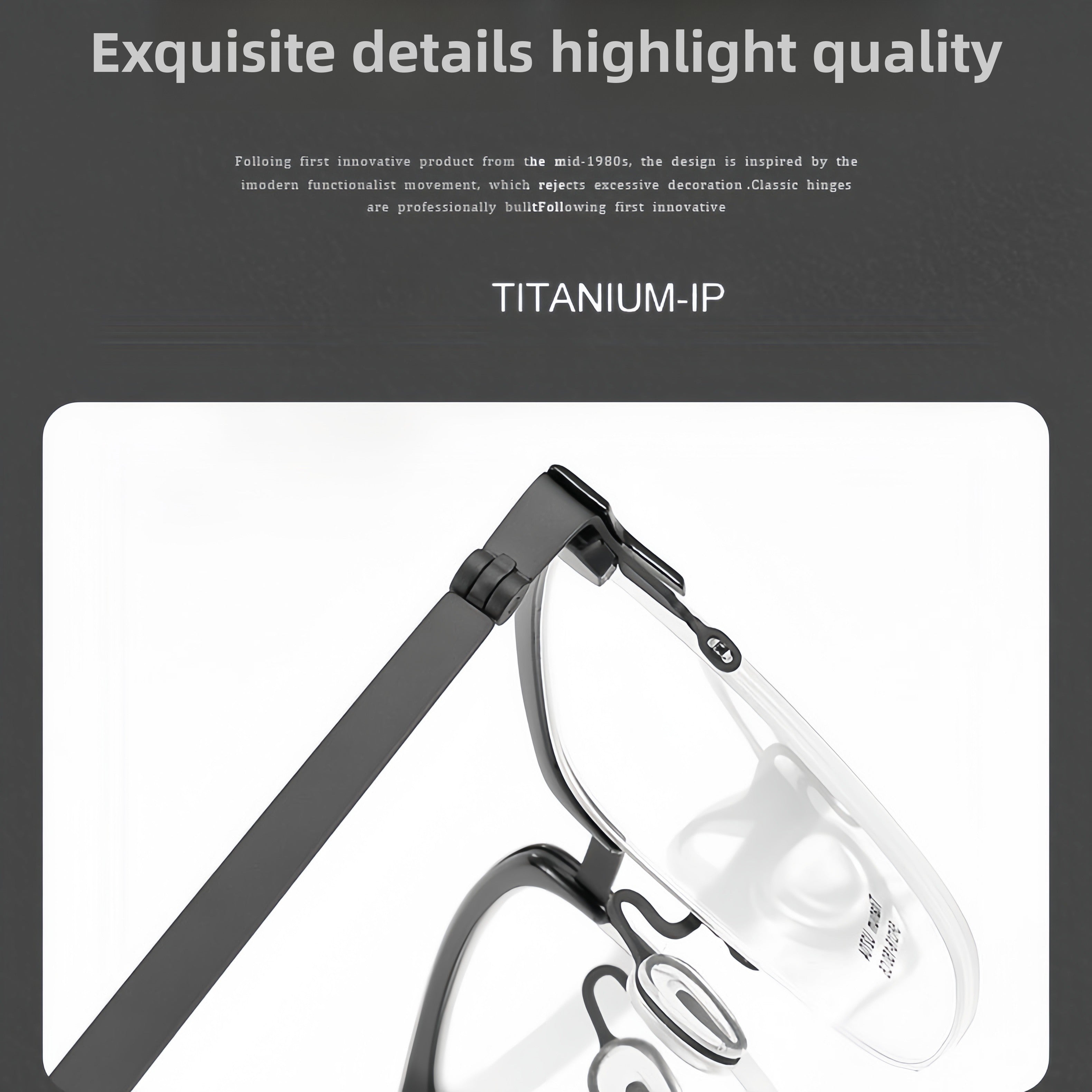 Men's Pure Titanium Glasses Frame