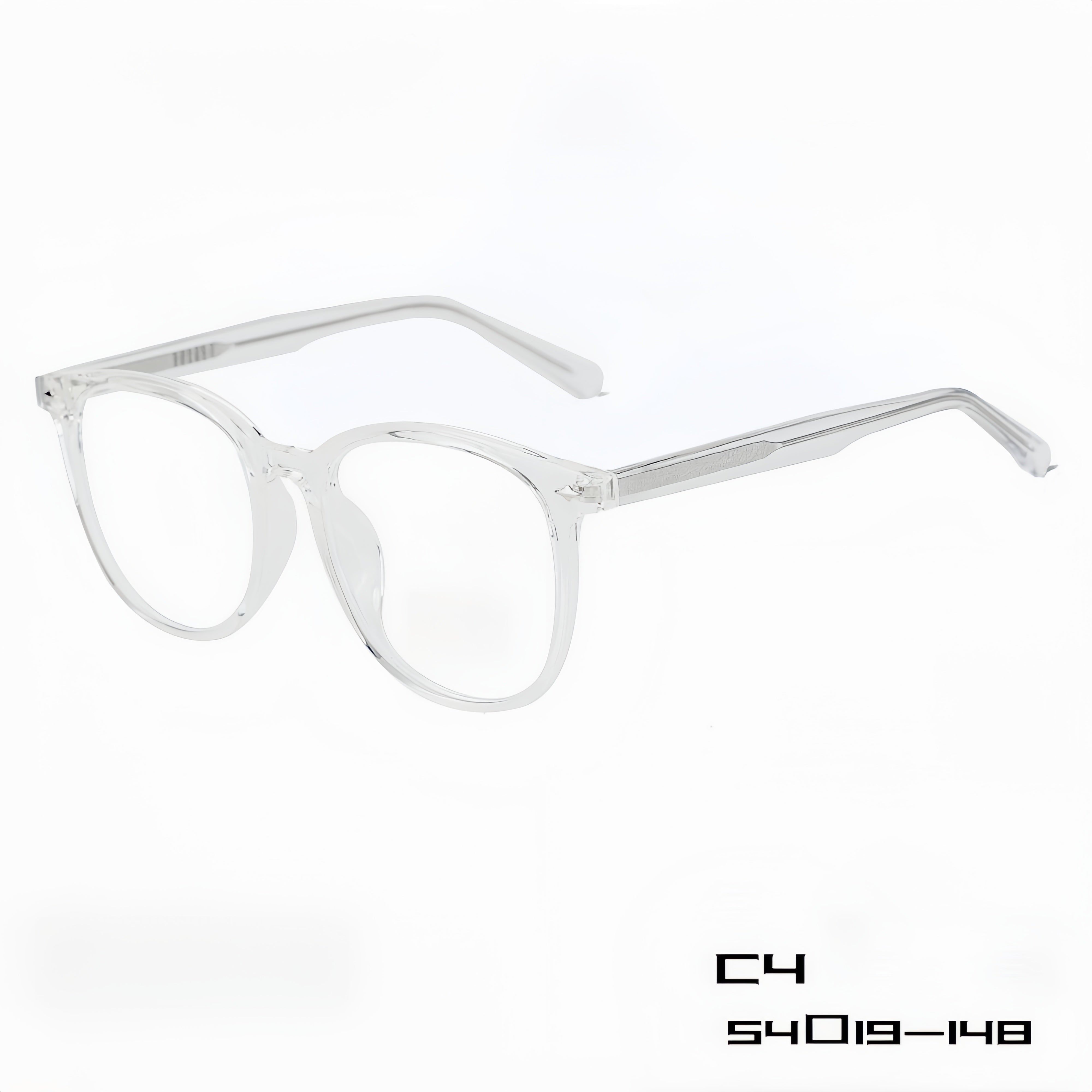 TR90 Frame with Acetate Temple Large Vision Glasses