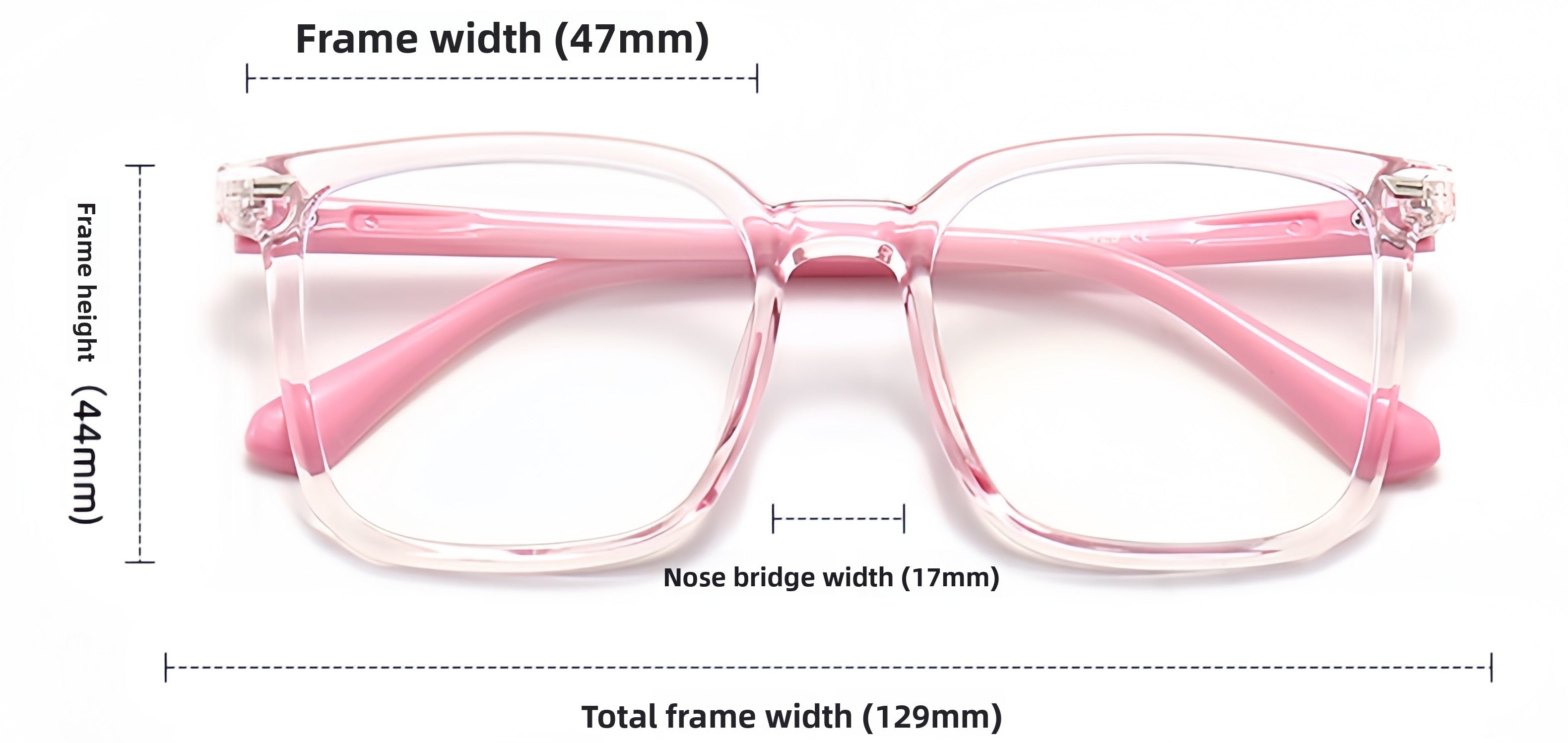 Student TR90 Flexible Frame for Nearsighted Glasses