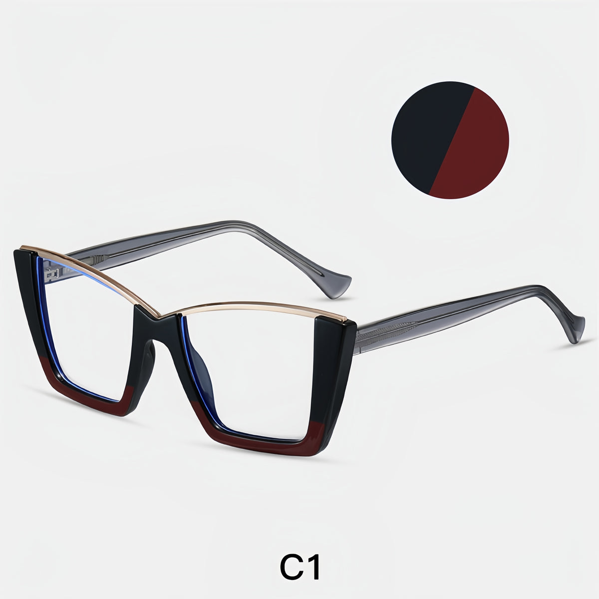 Women's Square TR90 Glasses Frames