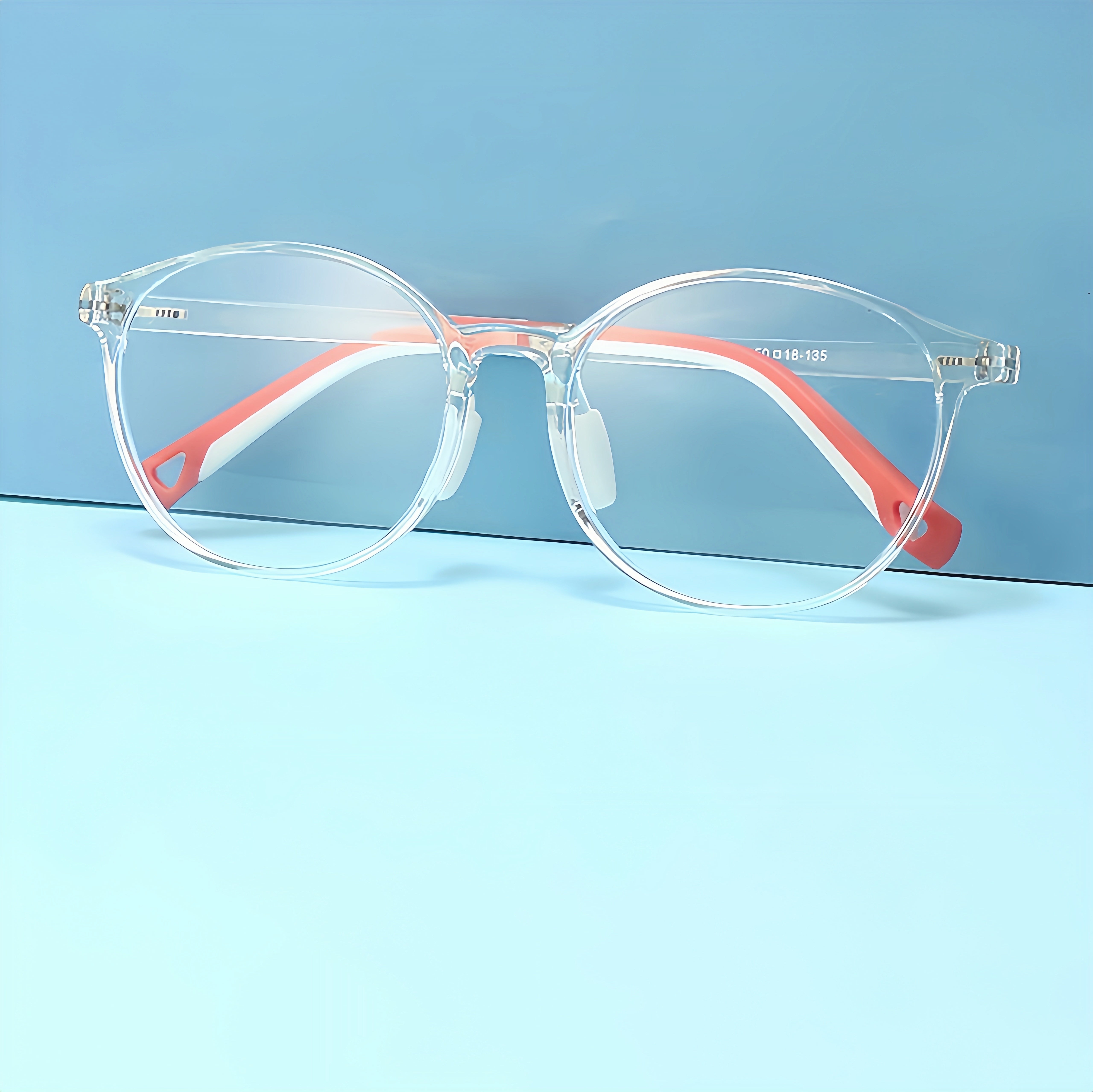 Transparent Round Prescription Frame