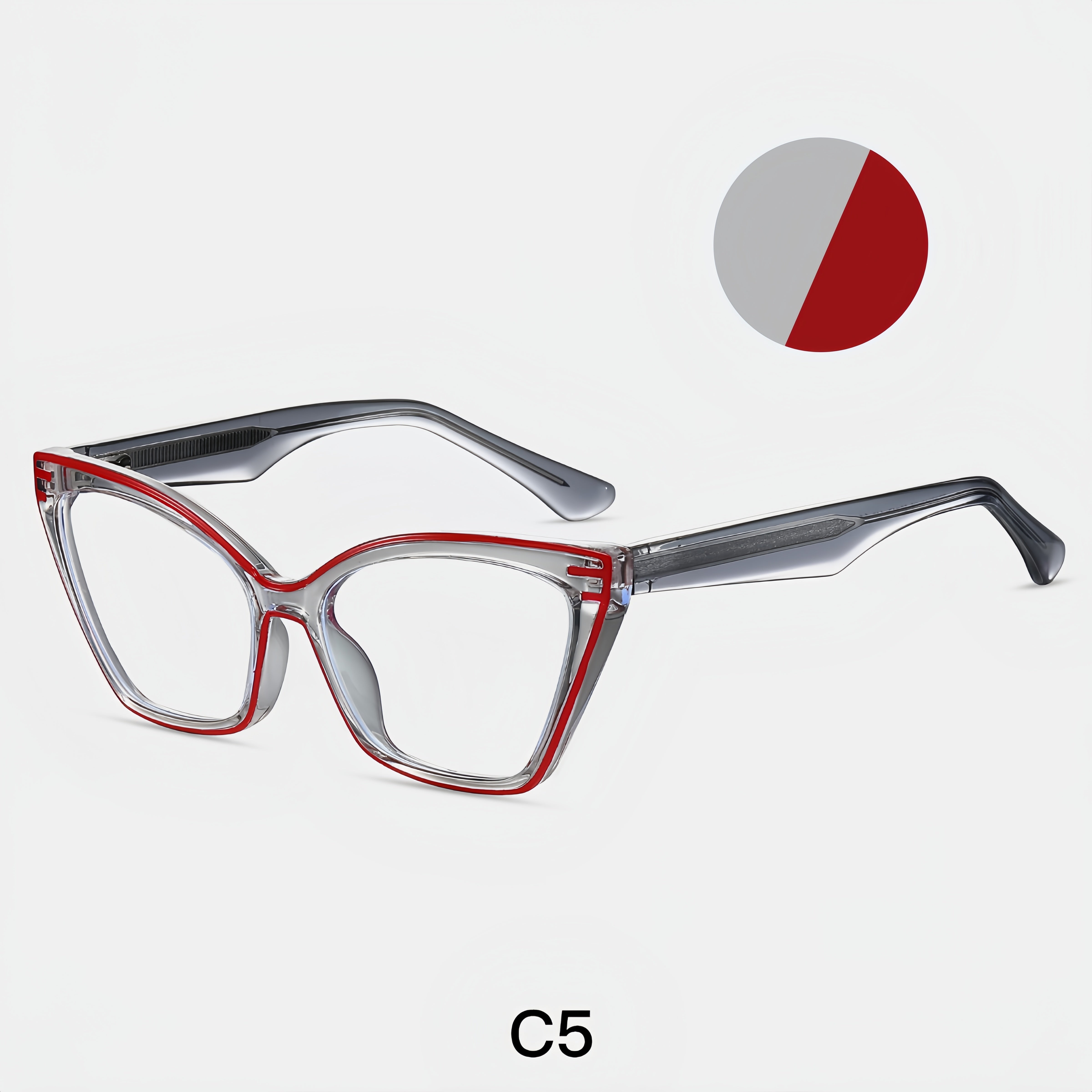 Women's TR90 Square Eyeglass Frames