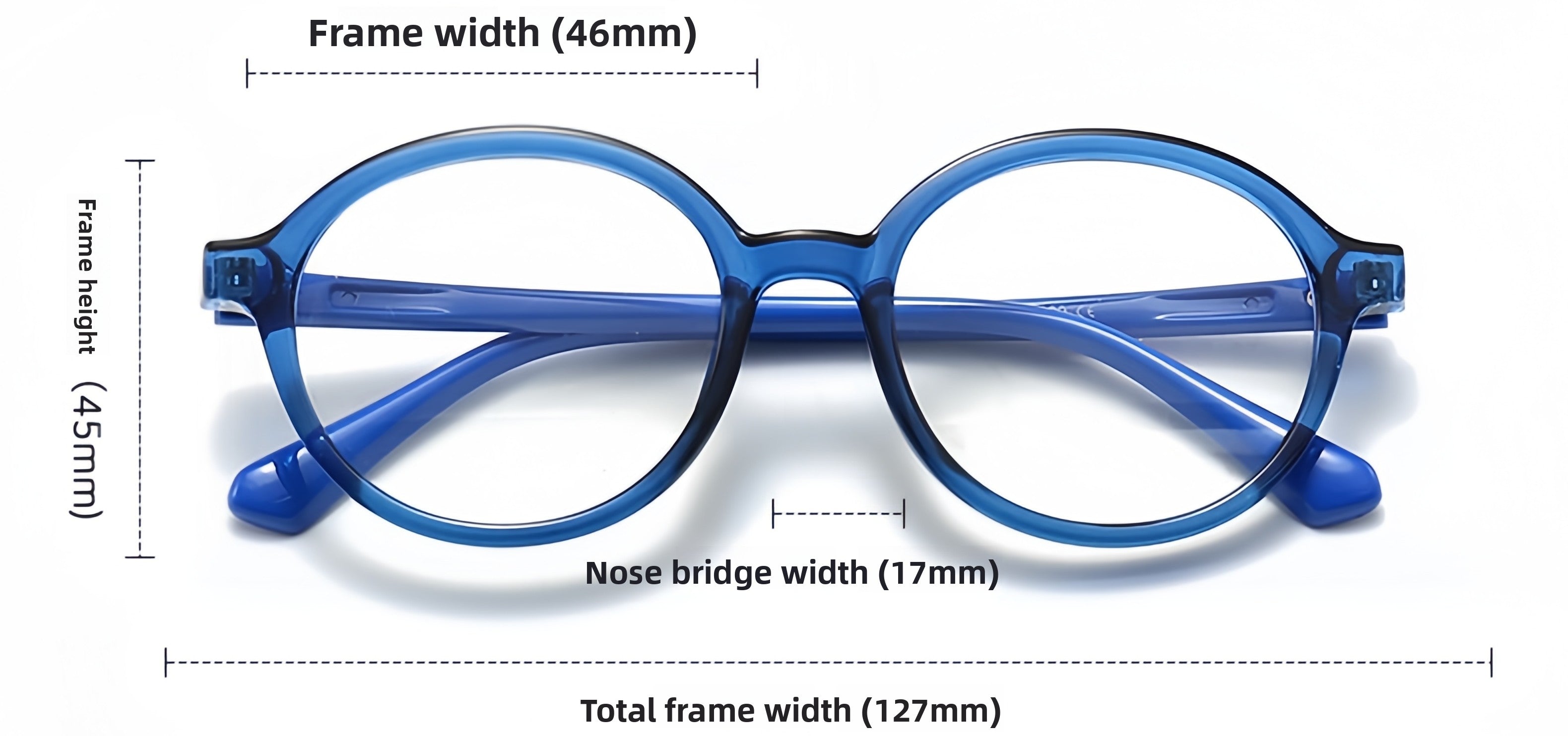 TR90 Circular Soft Frame