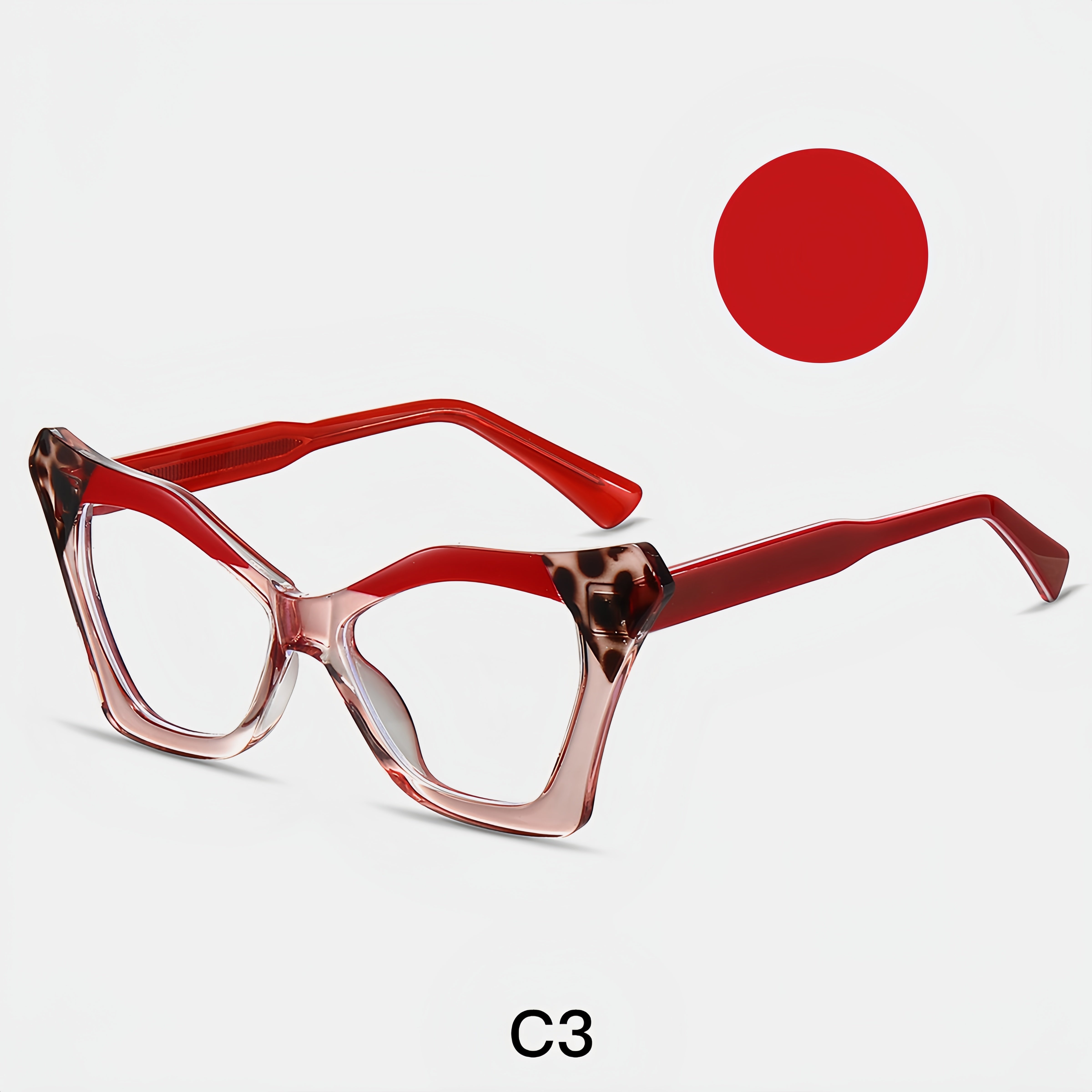 Women's TR90 Square Eyeglass Frames