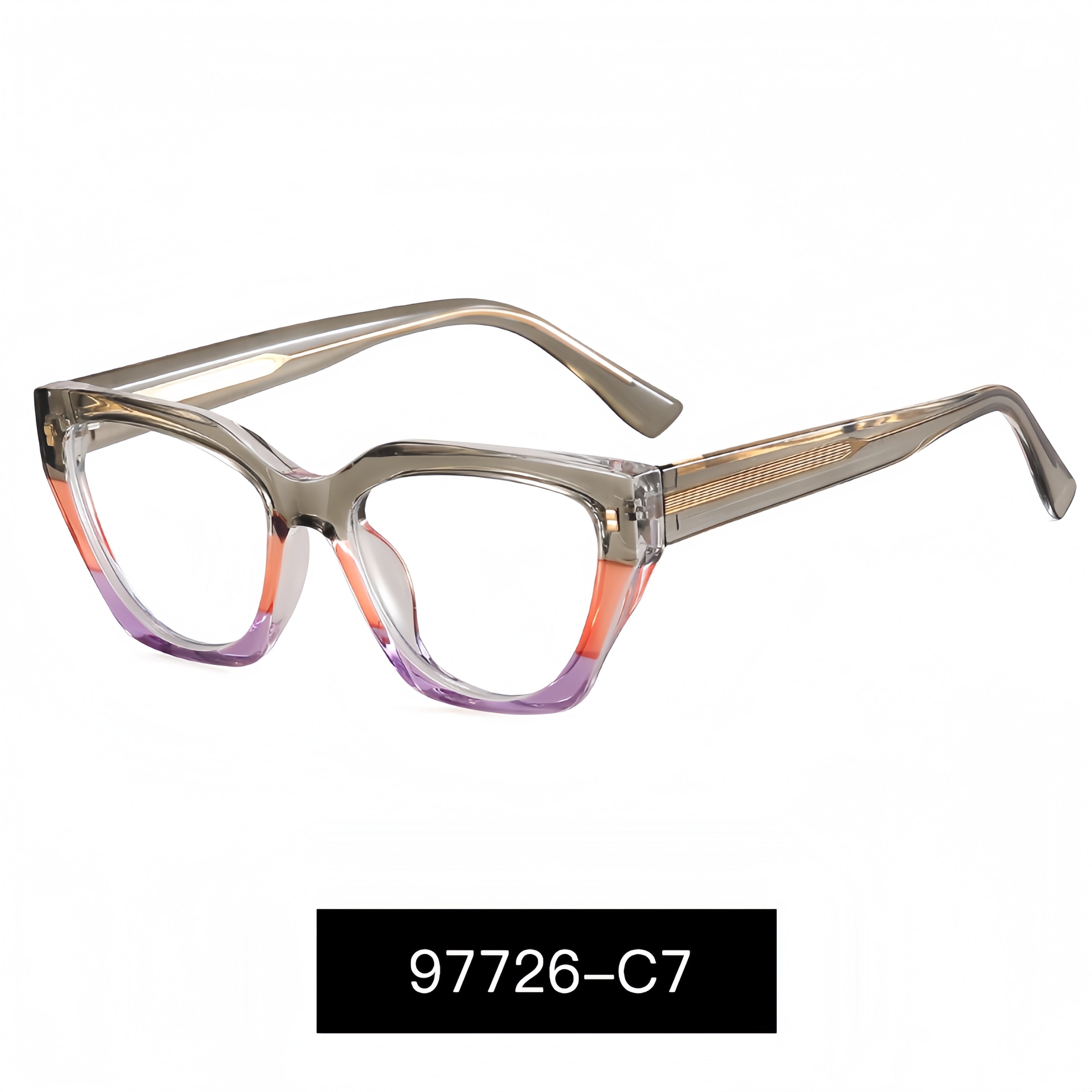 Women's TR90 & Metal Slimming Face Contour Prescription Glasses
