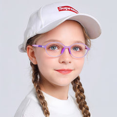 TR90 Oval Eyeglass Frame for Teens