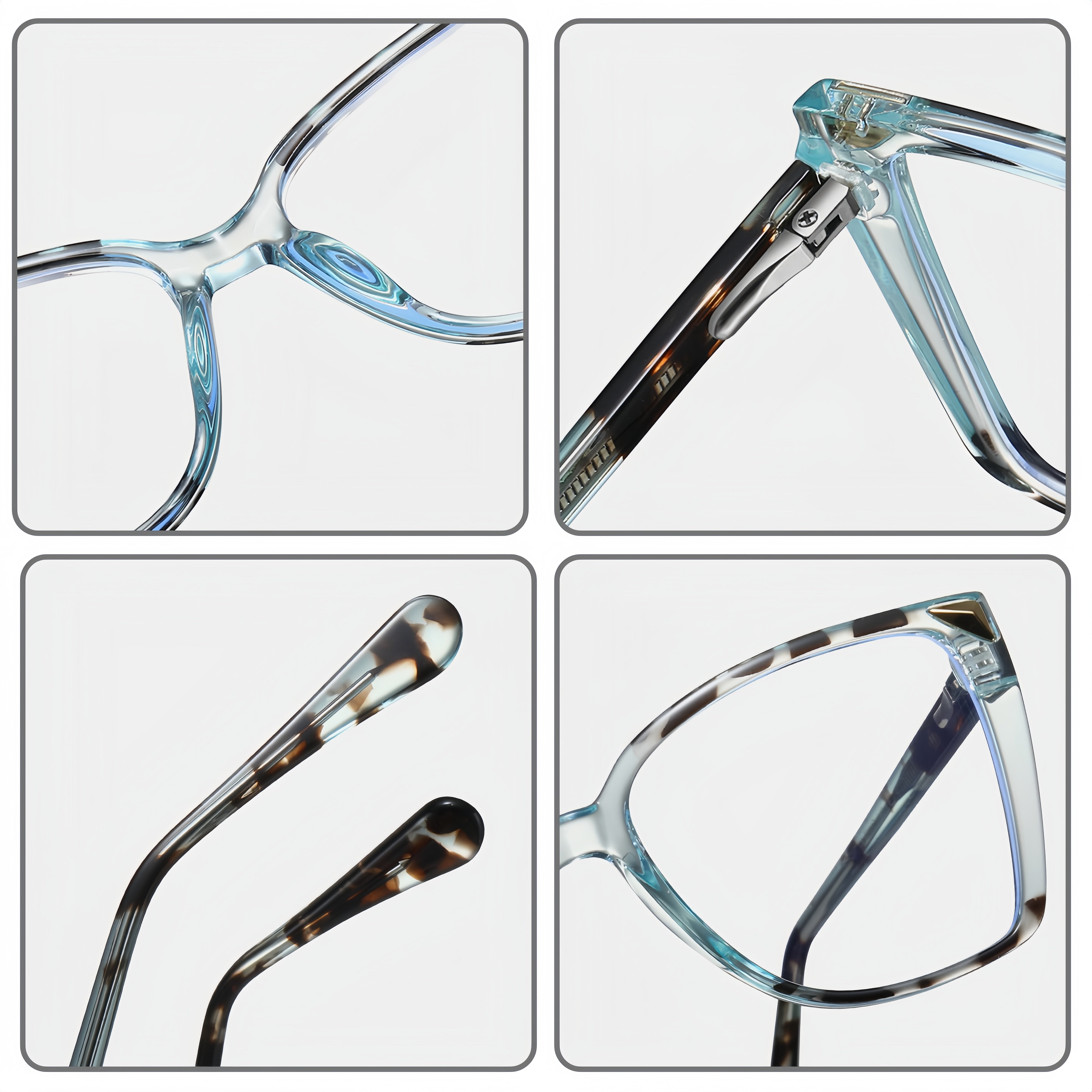 Women's Ultra-Light TR90 Acetate Frames
