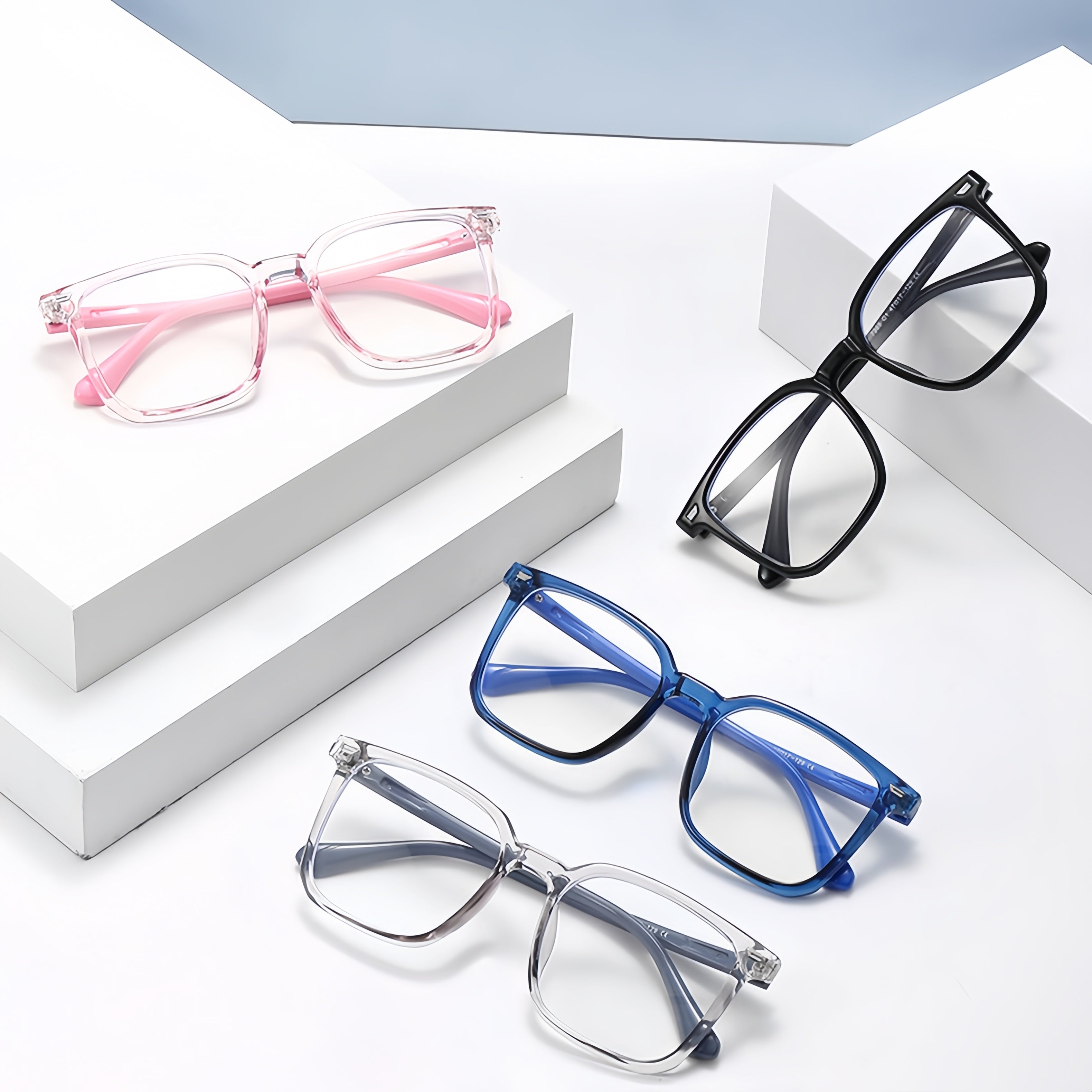 Student TR90 Flexible Frame for Nearsighted Glasses