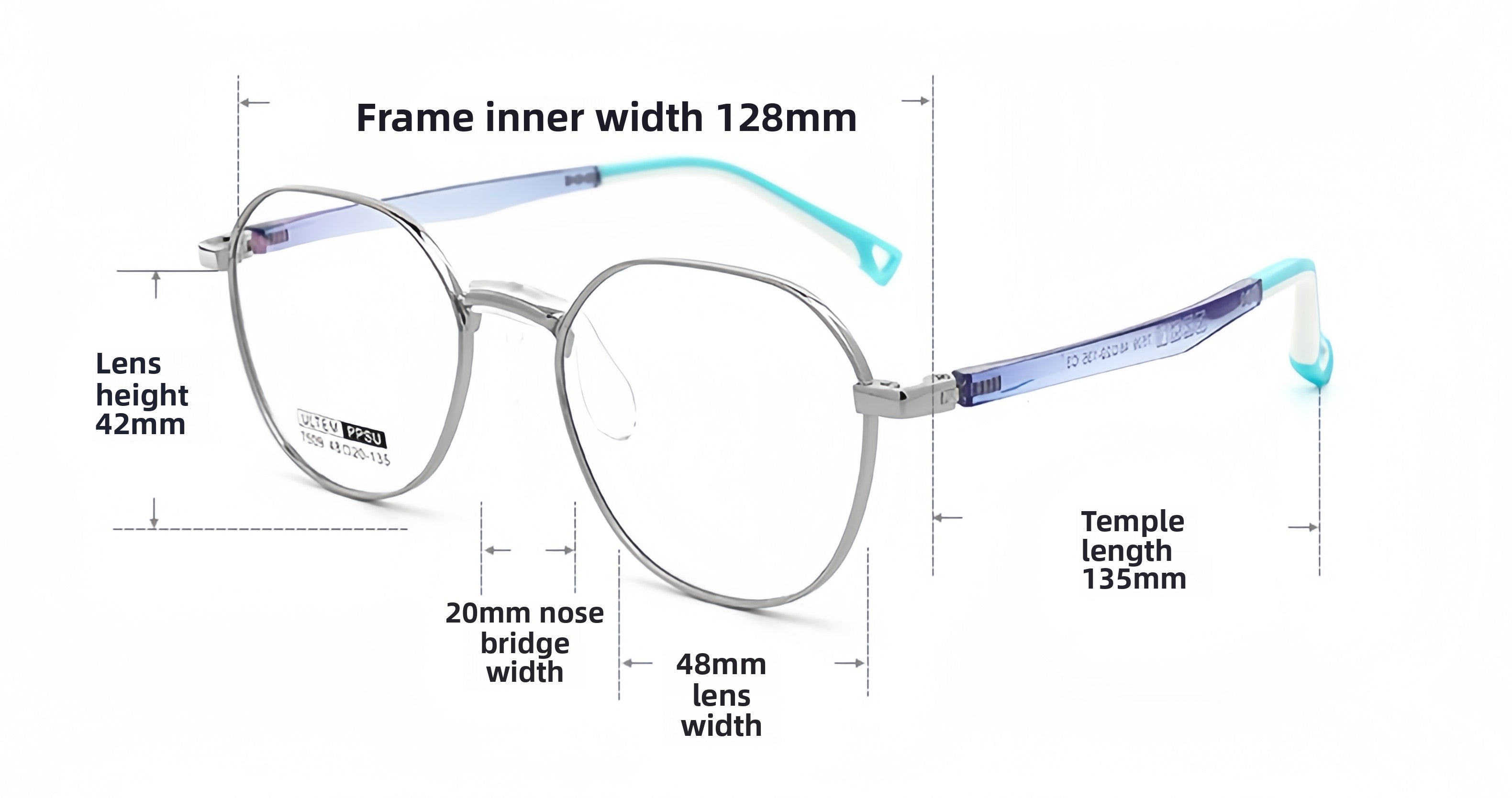 Students' Prescription Glasses Frame with Smart Myopia Control