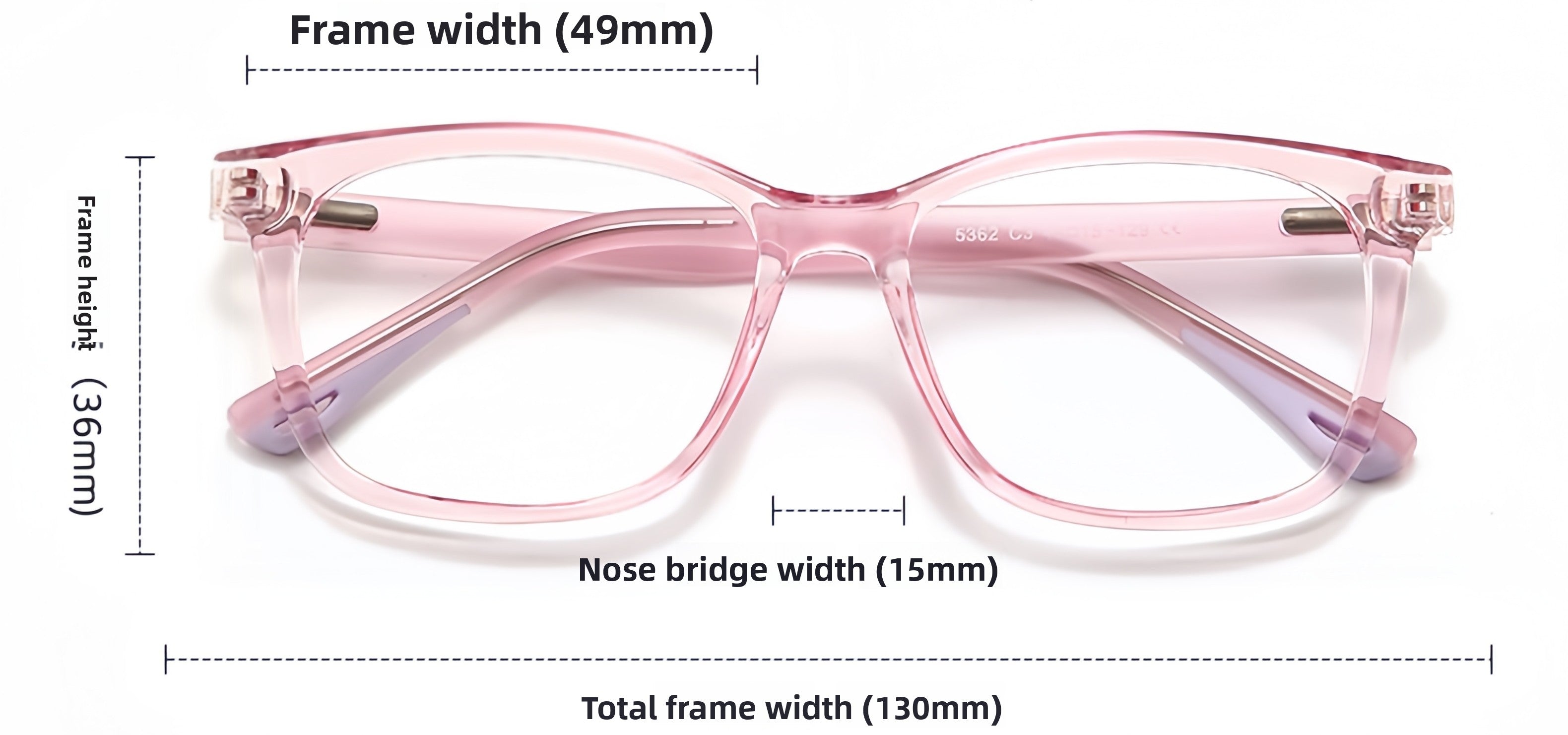 TR90 Square Soft Frame