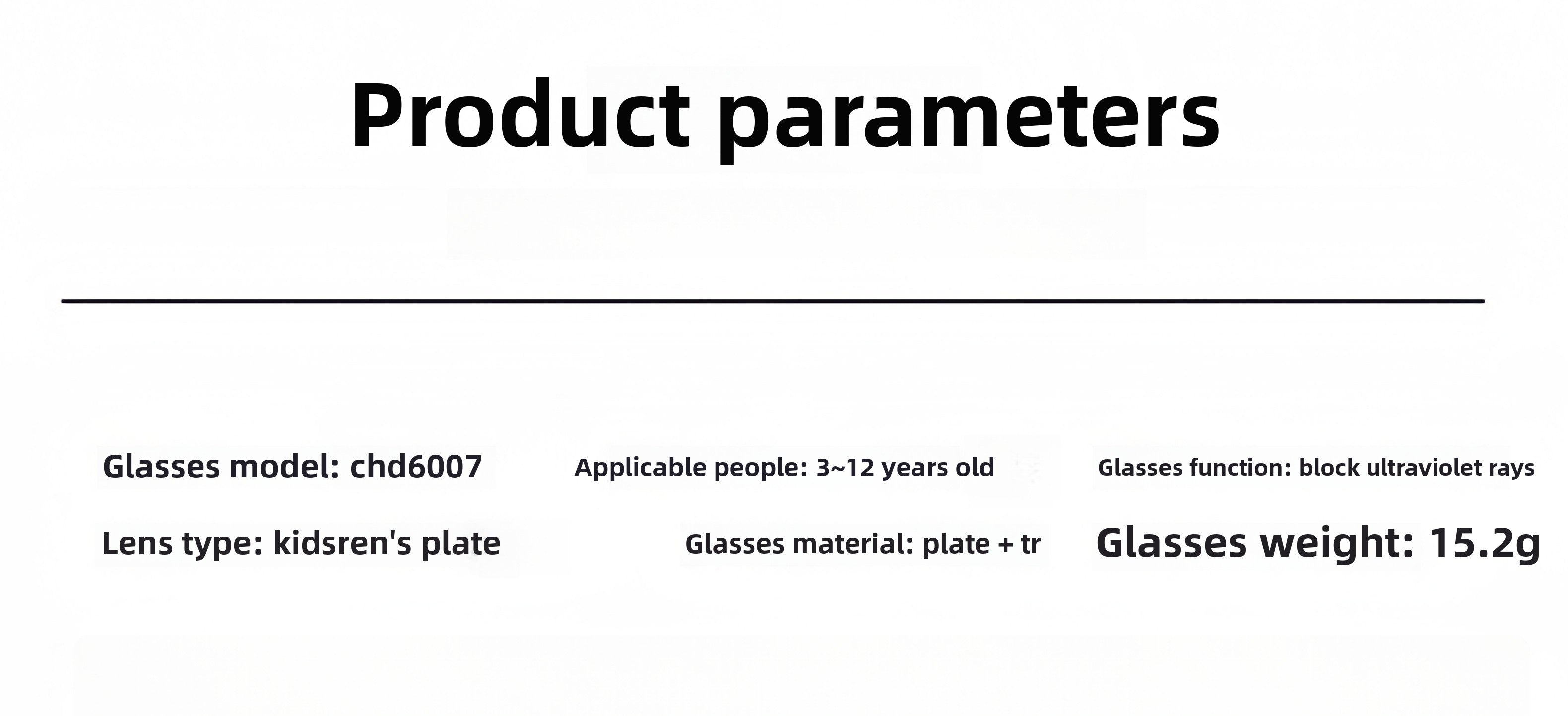 Kids' Stylish Square Glasses Frames