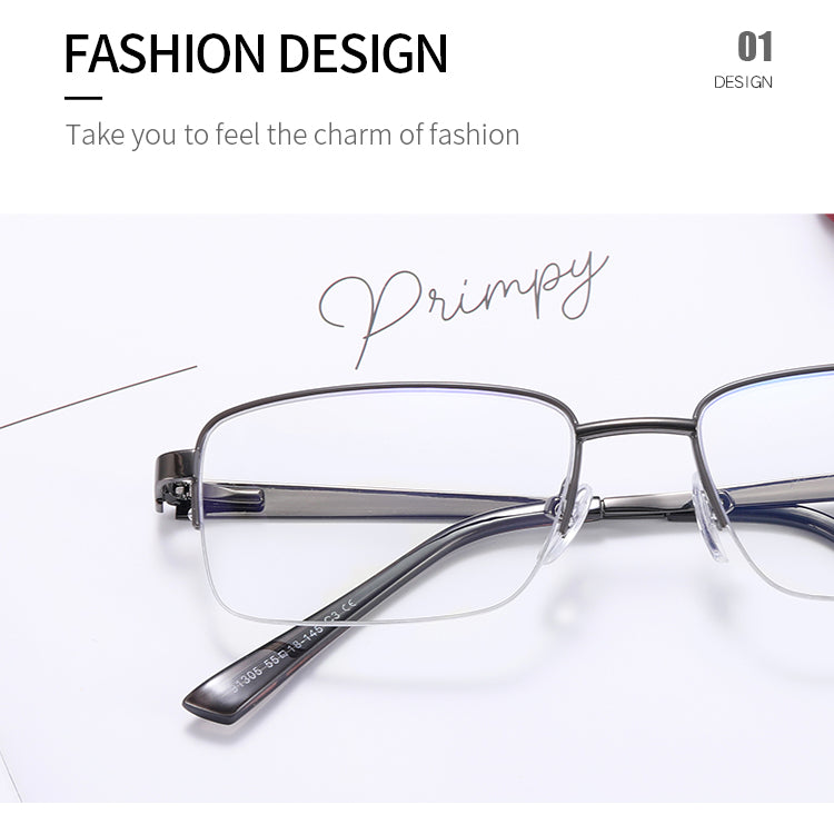 Men's Polytechnic Lightweight Eyeglass Frame