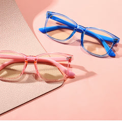 Kids' TR90 Transparent Eyeglass Frames