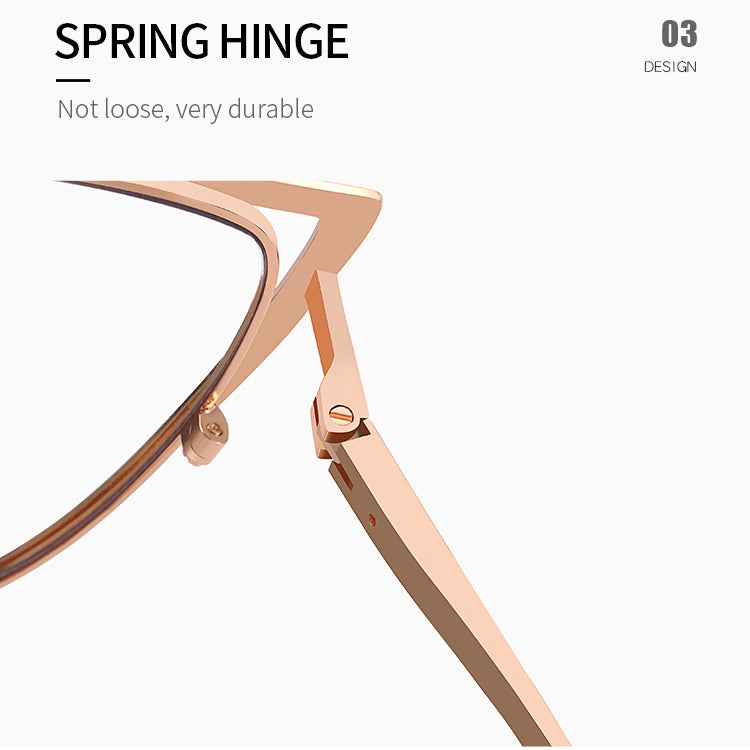 Women's casual cat eyeglass frame
