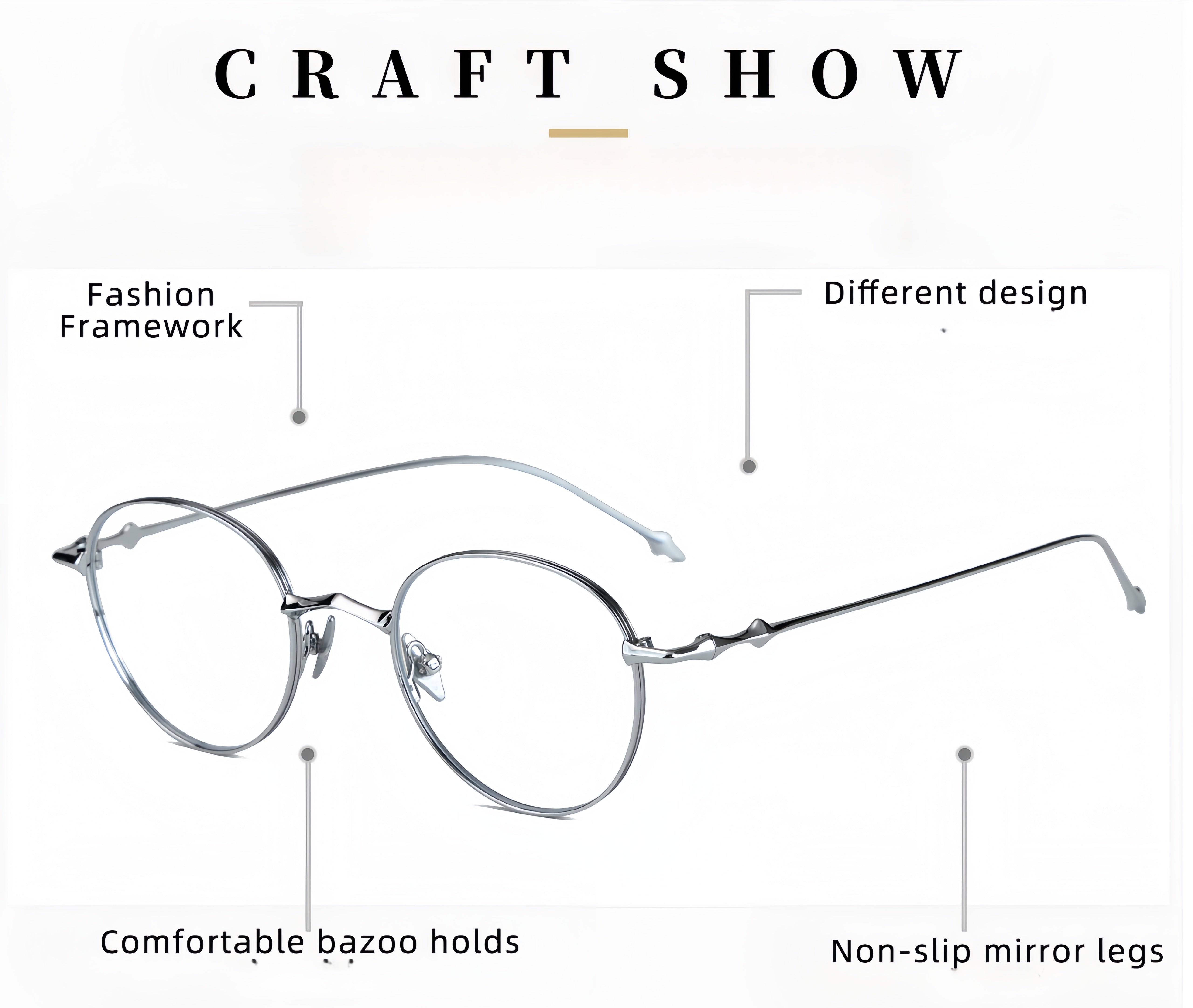 Metal & Titanium Eyeglasses