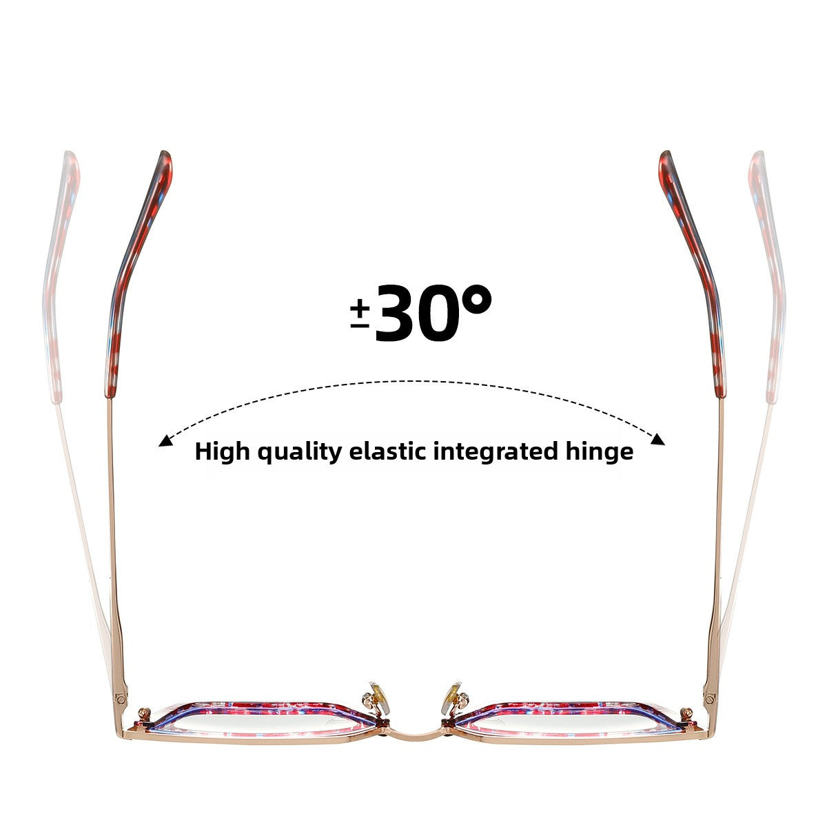 Women's TR90-Metal Hybrid Glasses Frames