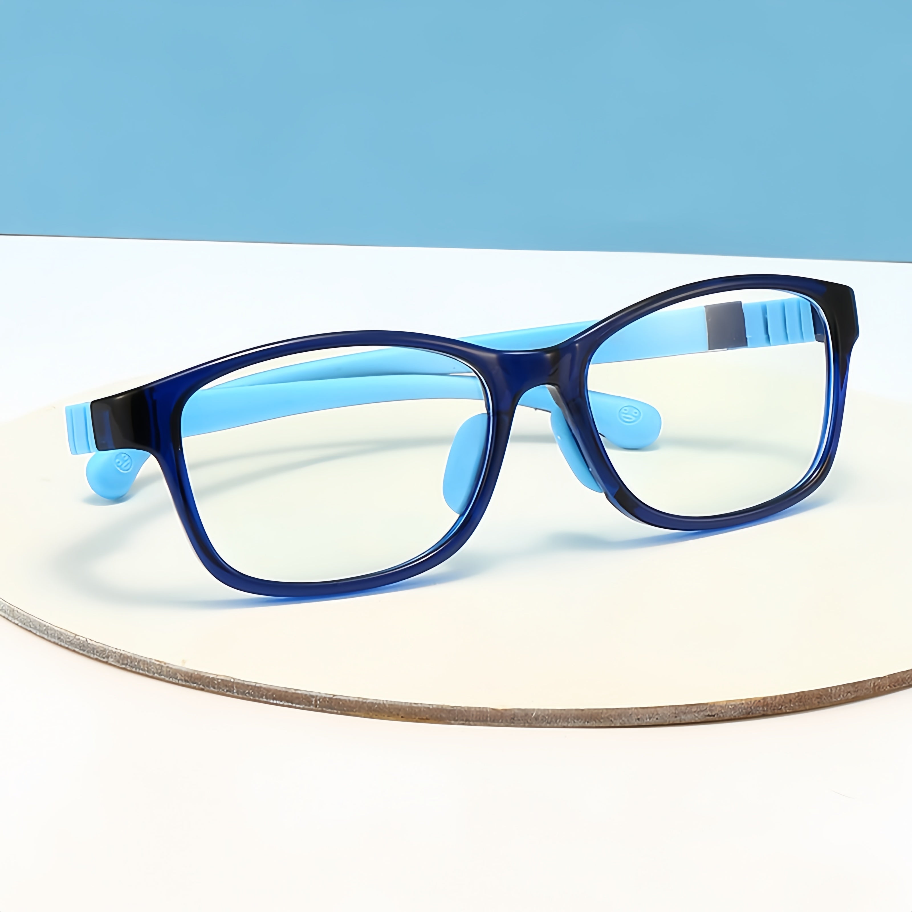 Teen Fashion Silicone Prescription Glasses Frame