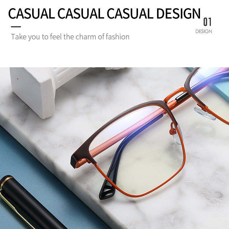 Men's nearsighted glasses frame