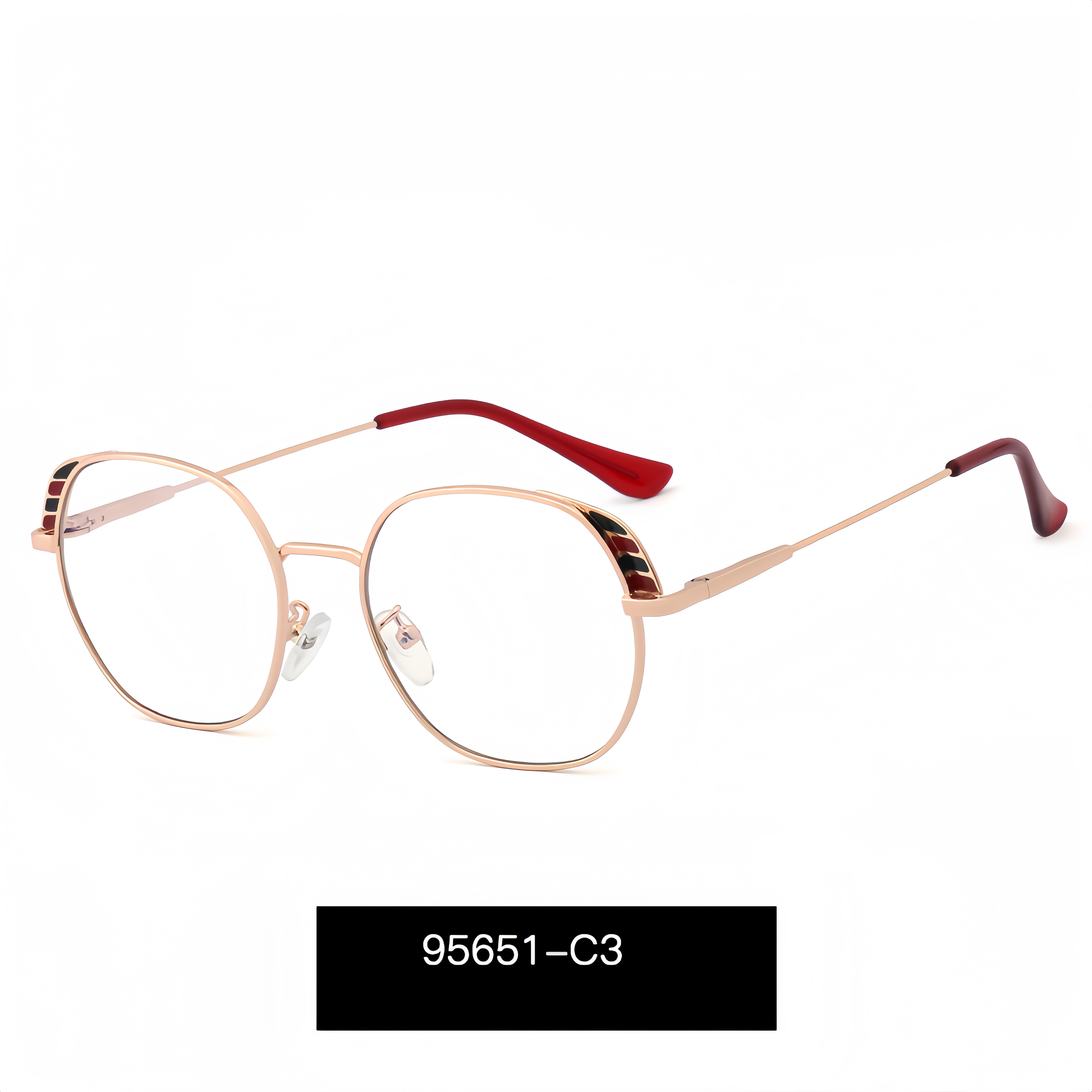 Women's TR90 Round Prescription-Ready Optical Frames