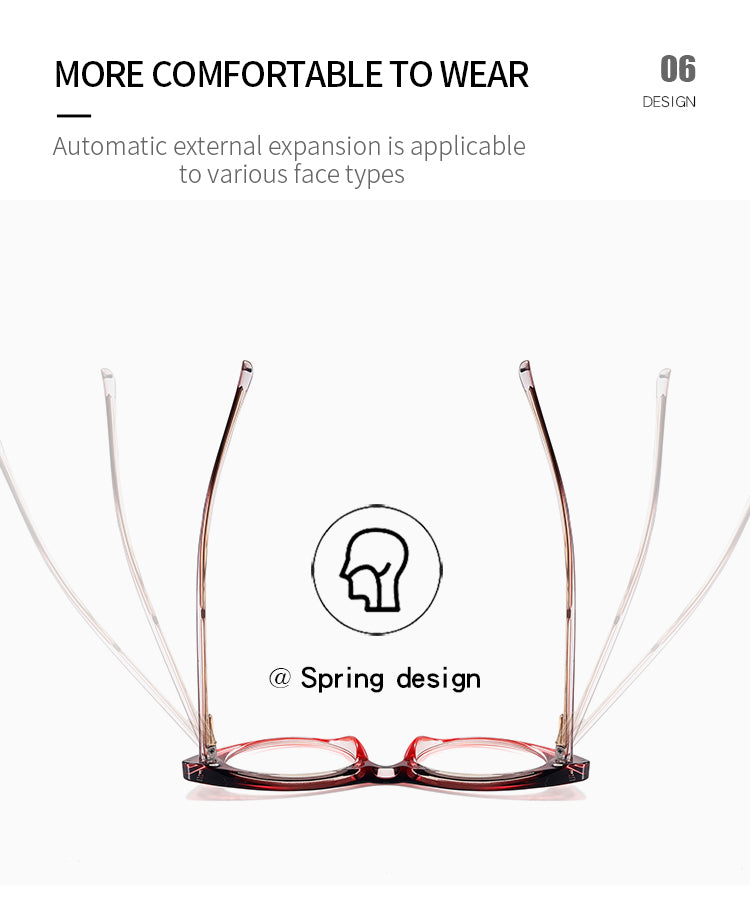 Women's Cat Eye Gradient Eyeglass Frames