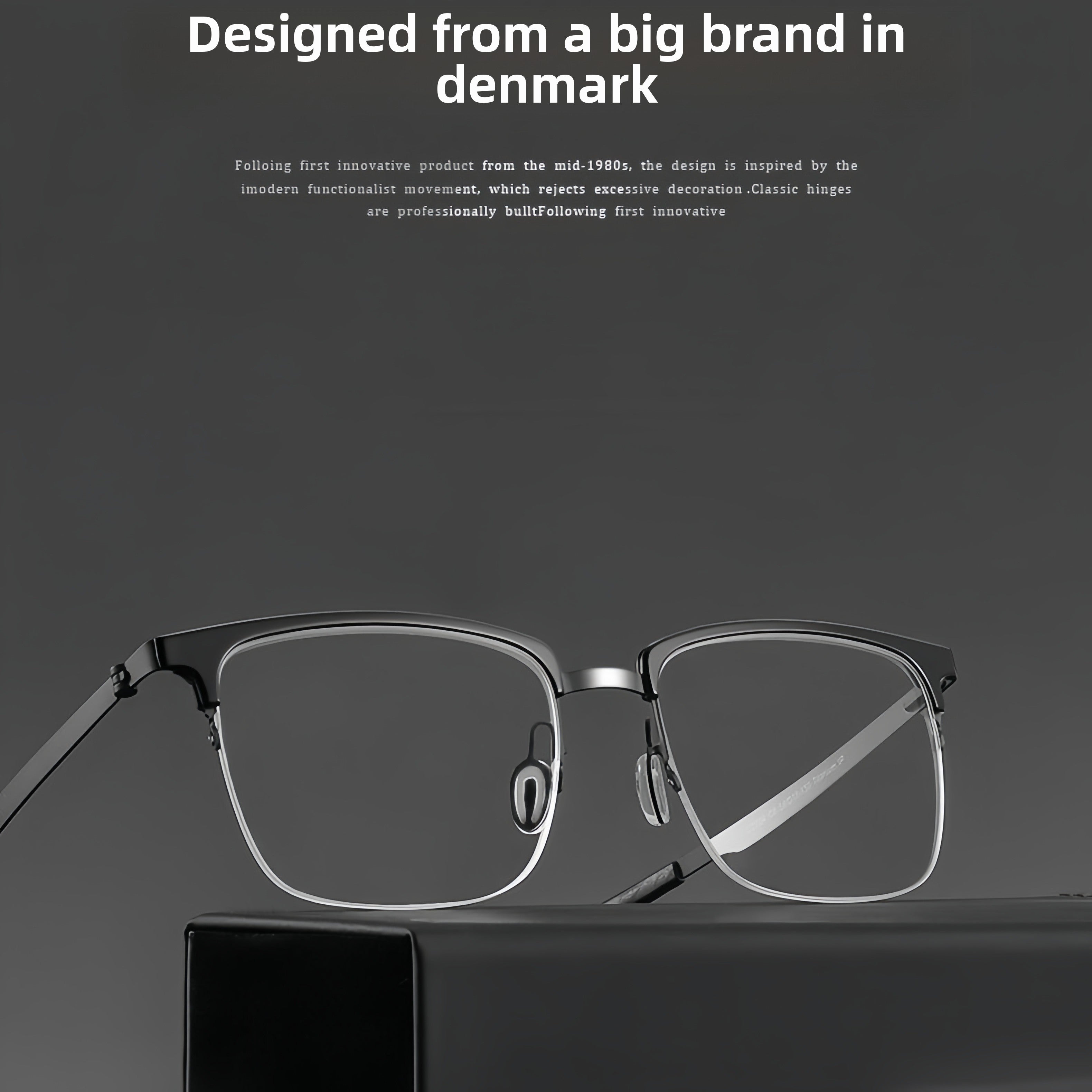 Men's Pure Titanium Glasses Frame