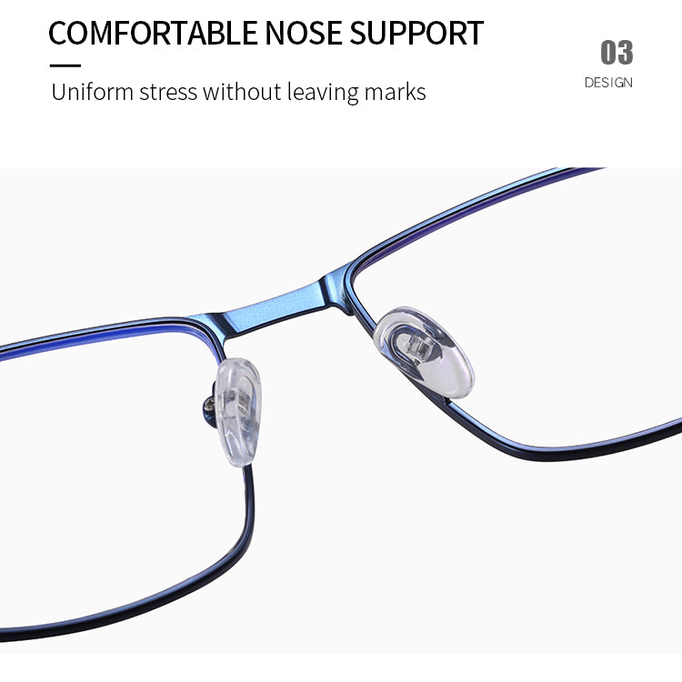 Men's metal eyeglass frames