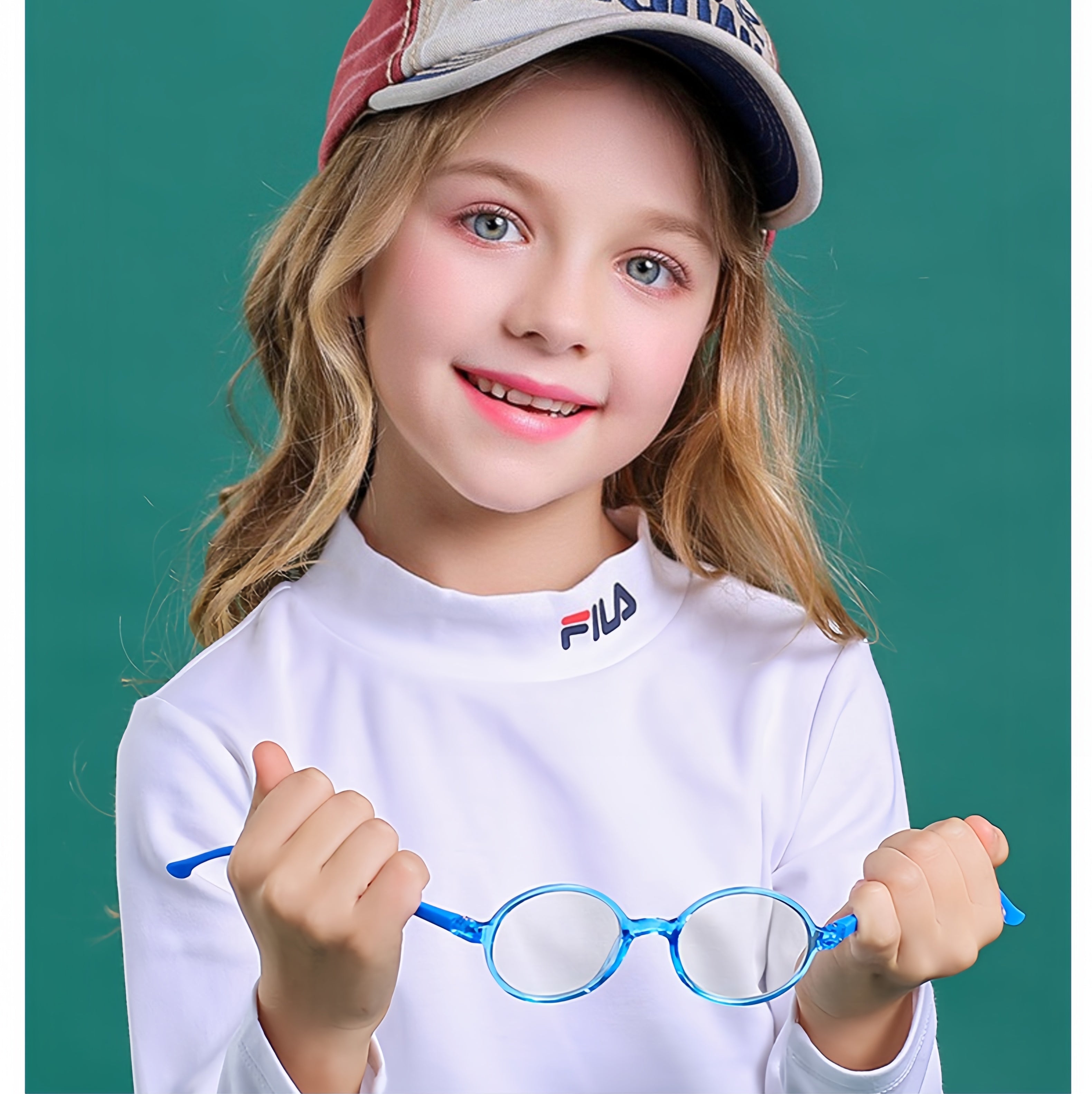 Kids Round TR90 Smart Glasses Frame