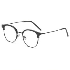 Unisex Browline Prescription Glasses Frames