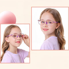 Polygonal TR90 Eyeglass Frame for Students