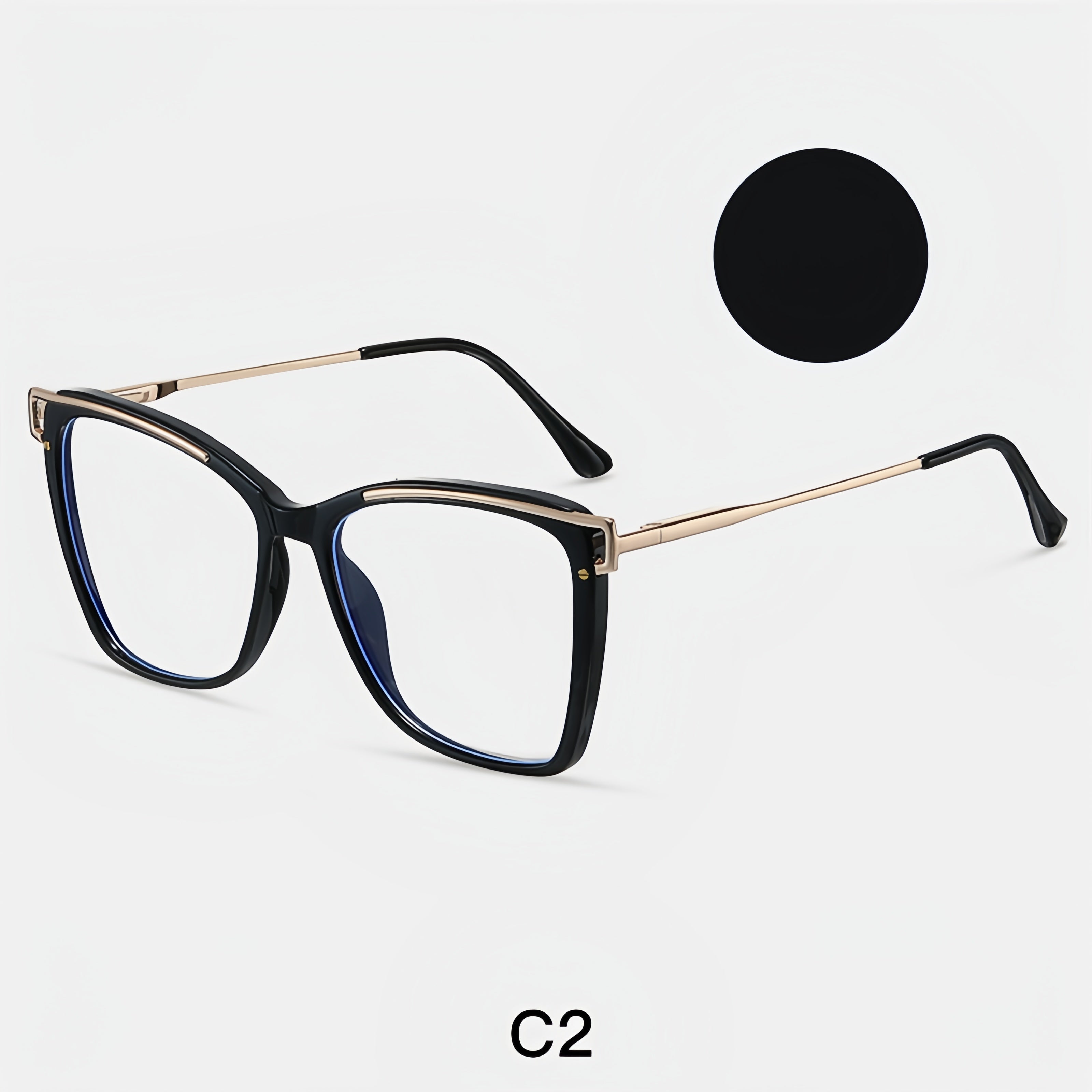 Women's TR90+ Metal Eyeglass Frame