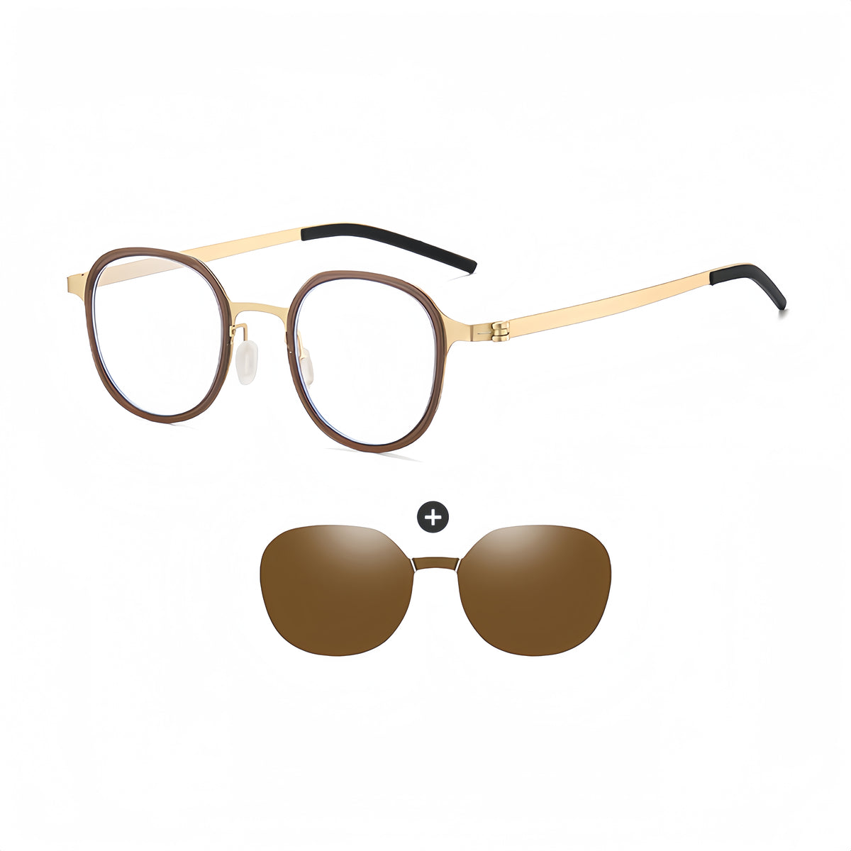 Ultra-Light Metal Prescription Frame