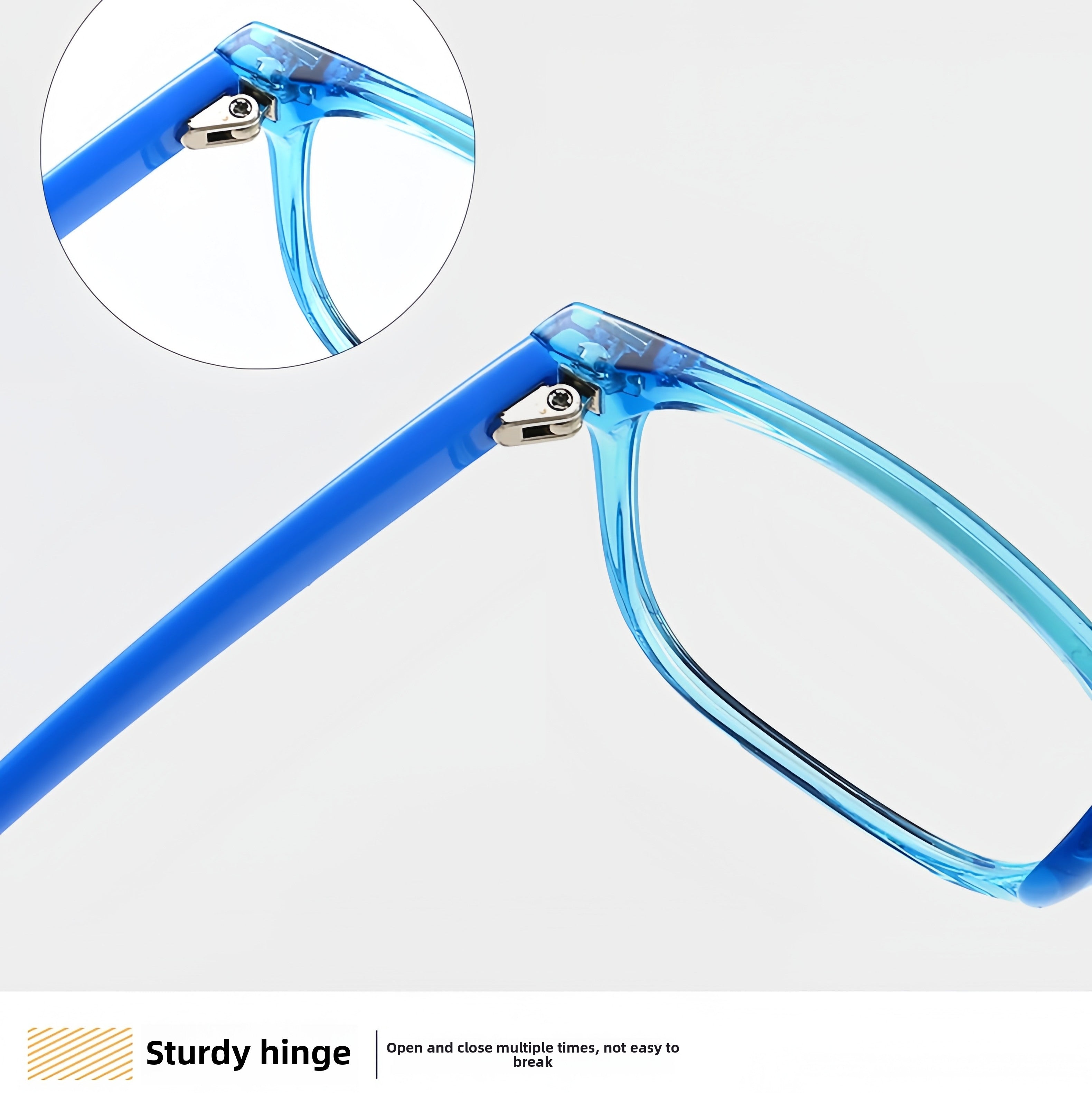 Kids' TR90 Transparent Eyeglass Frames