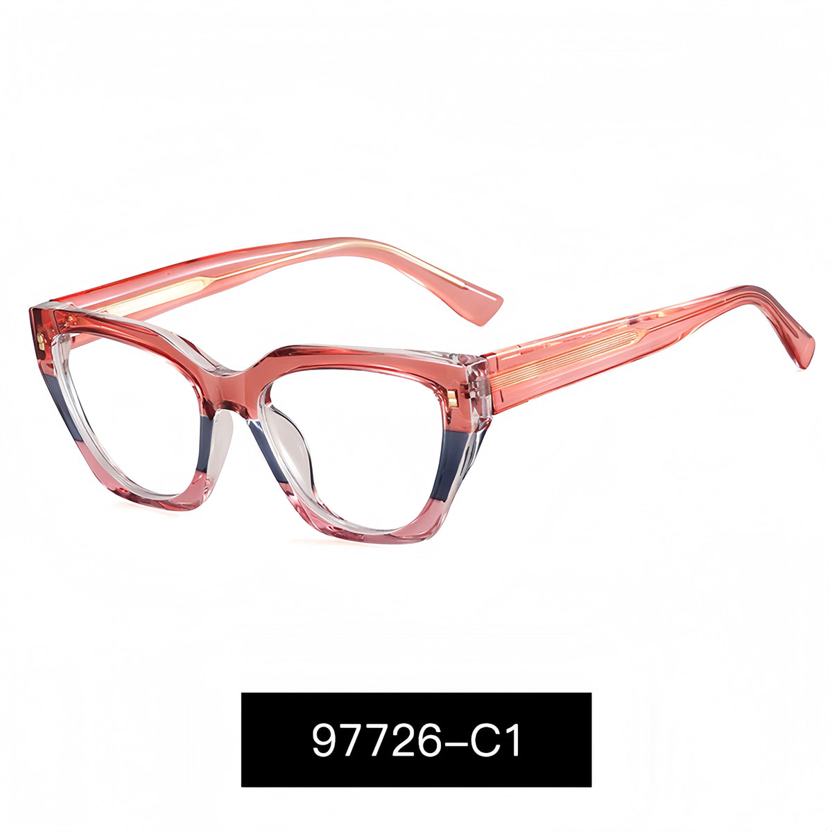 Women's TR90 & Metal Slimming Face Contour Prescription Glasses