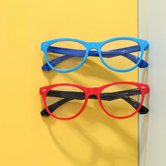Children's TPEE Round Frame Glasses