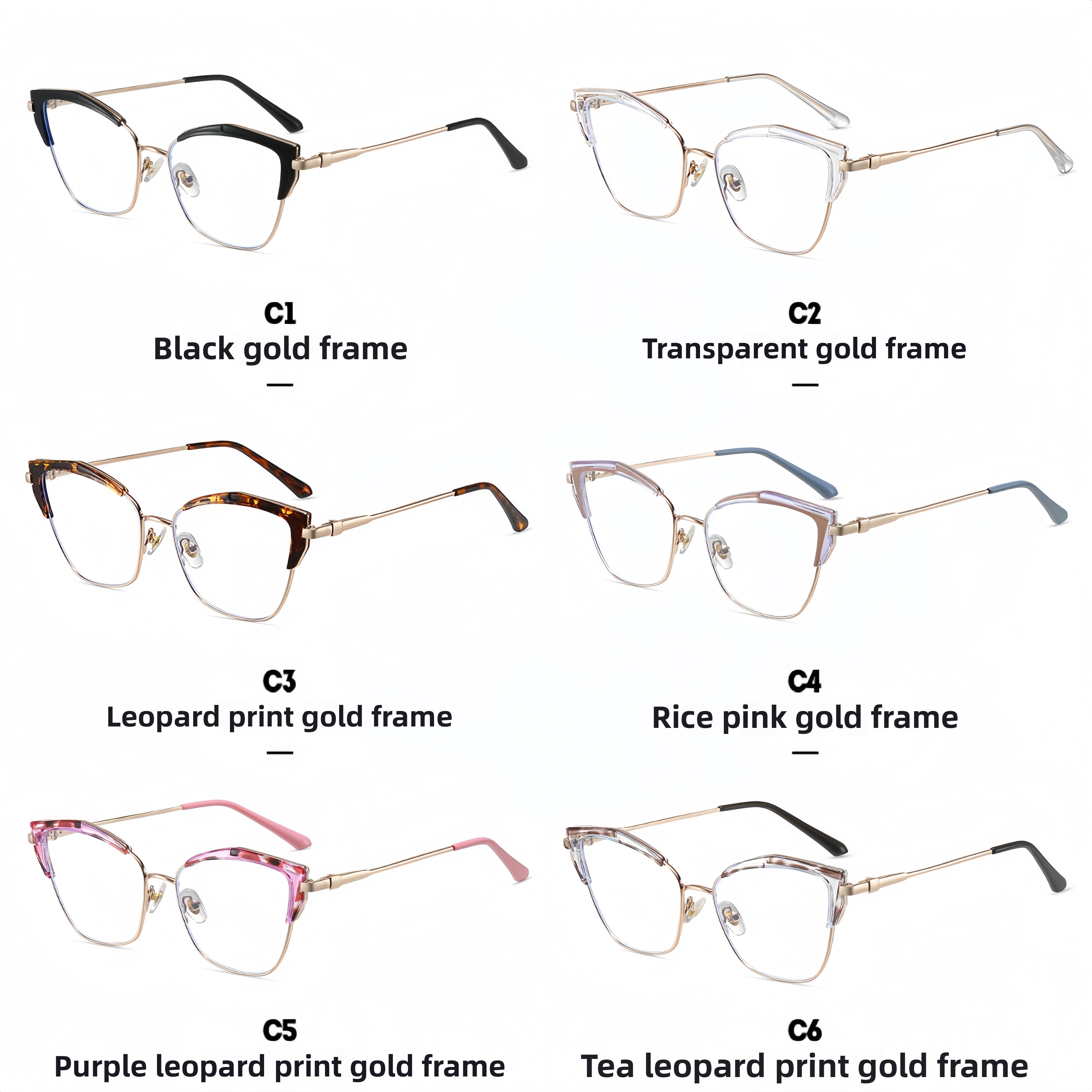 TR90 Metal Butterfly Glasses Frame