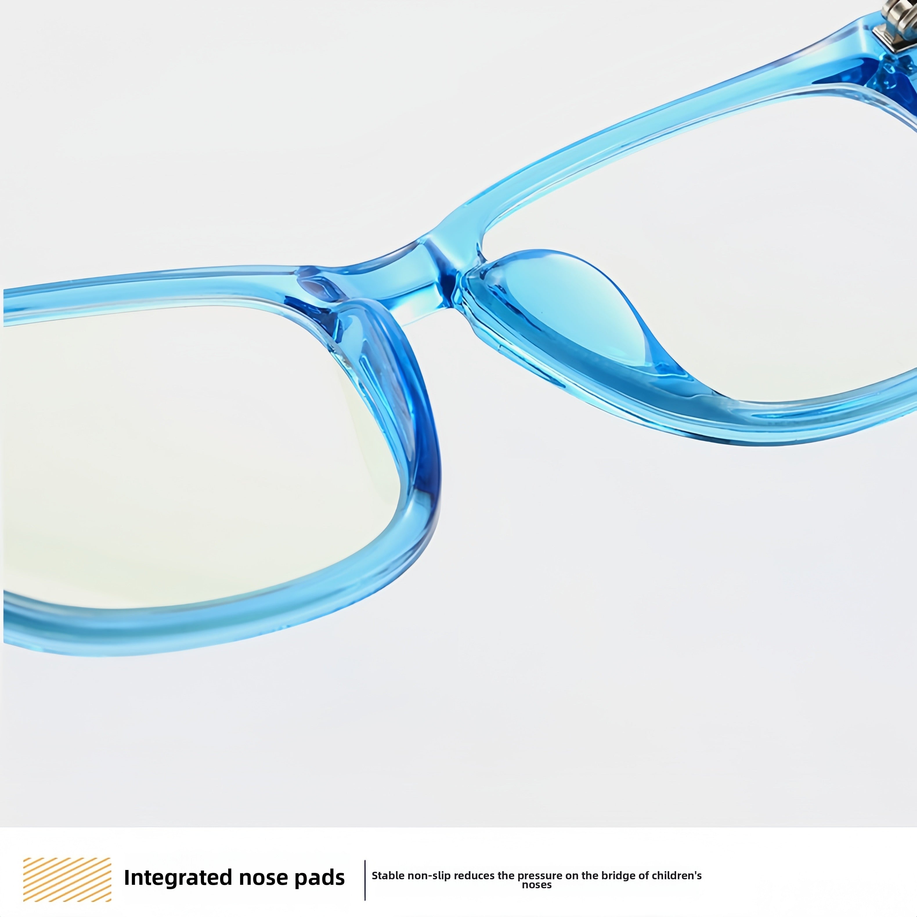 Kids' TR90 Transparent Eyeglass Frames