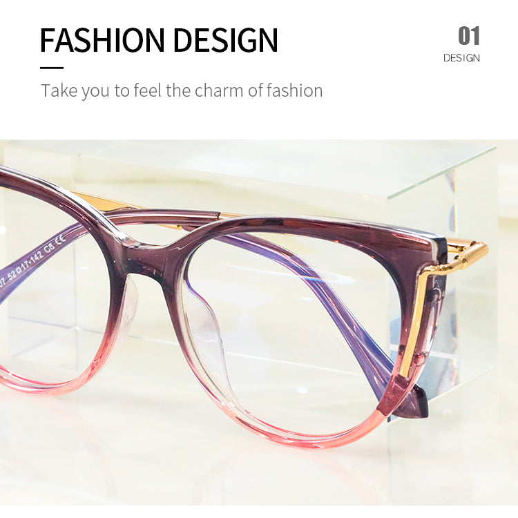 Women's TR90 Ombre Glasses Frames