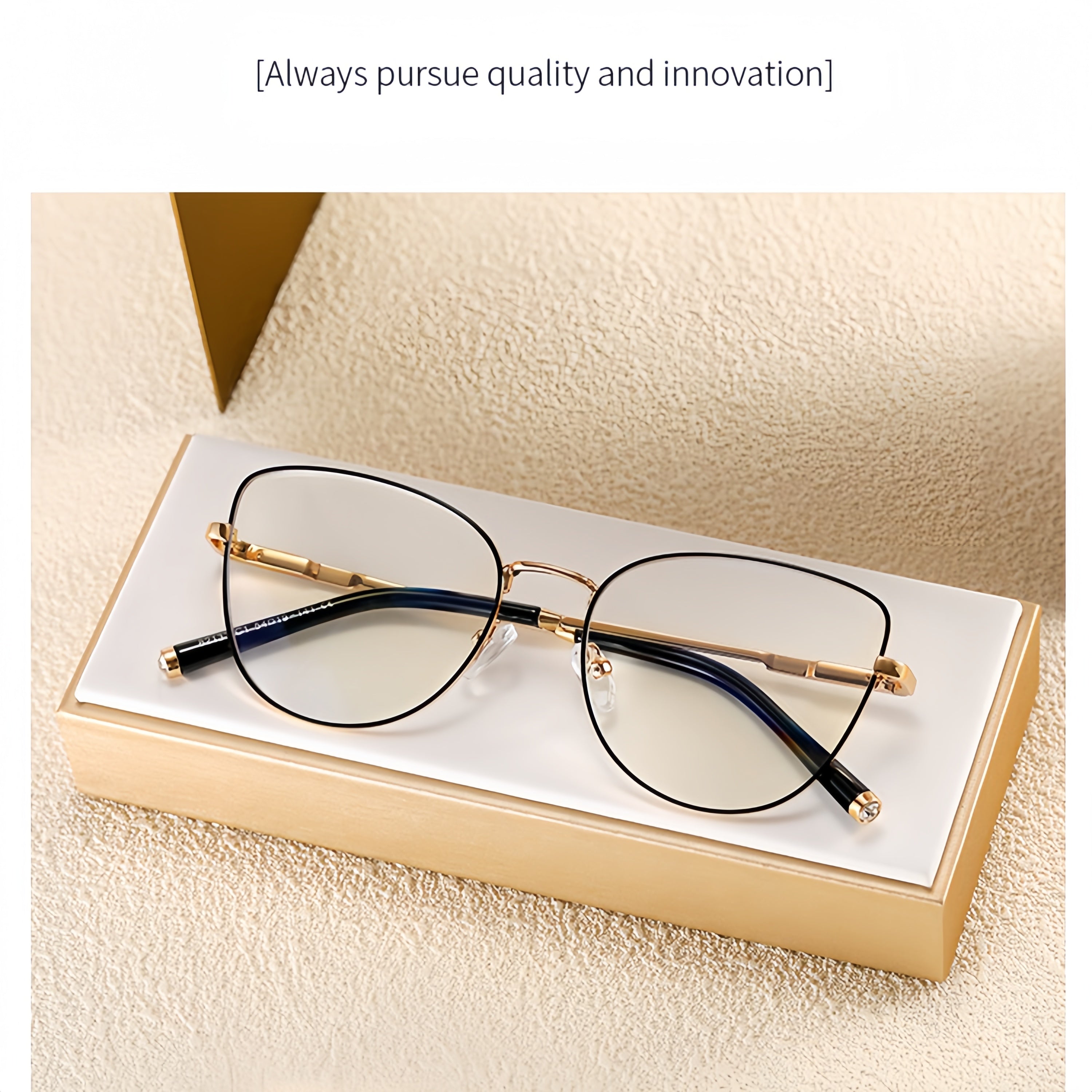 Women's Ultra-Light Metal Glasses Frames